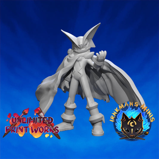 Bass.EXE Miniature - 28mm / 32mm / 36mm - Irnkman's Minis - Resin Printed Figure for D&D, TTRPGs, and Board Games