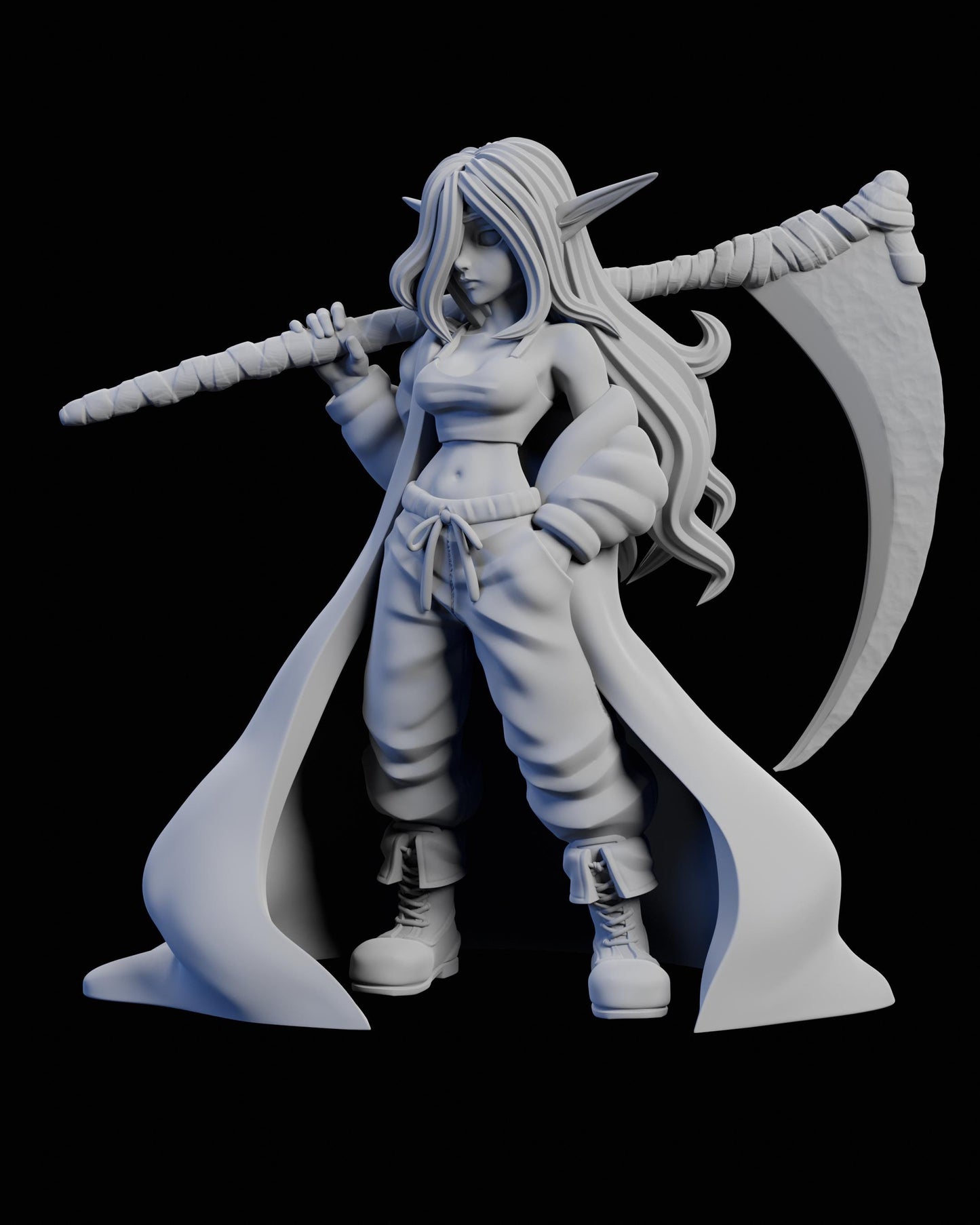 Reaper Magus Miniature - 28mm / 32mm / 36mm / 75mm - Ethan Savage Studios - Unpainted Resin Printed Figure for D&D, TTRPGs, and Board Games