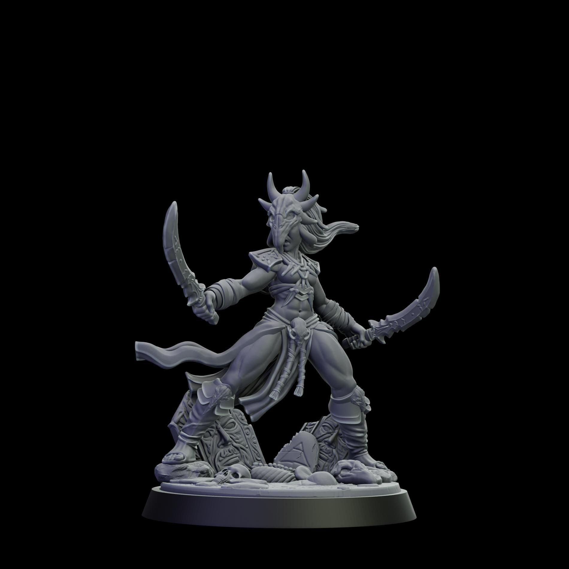 DOR Heroes Miniature (5 Variations) - 28mm / 32mm / 36mm - Cosmondo - Unpainted Resin Printed Figure for TTRPGs and Wargaming