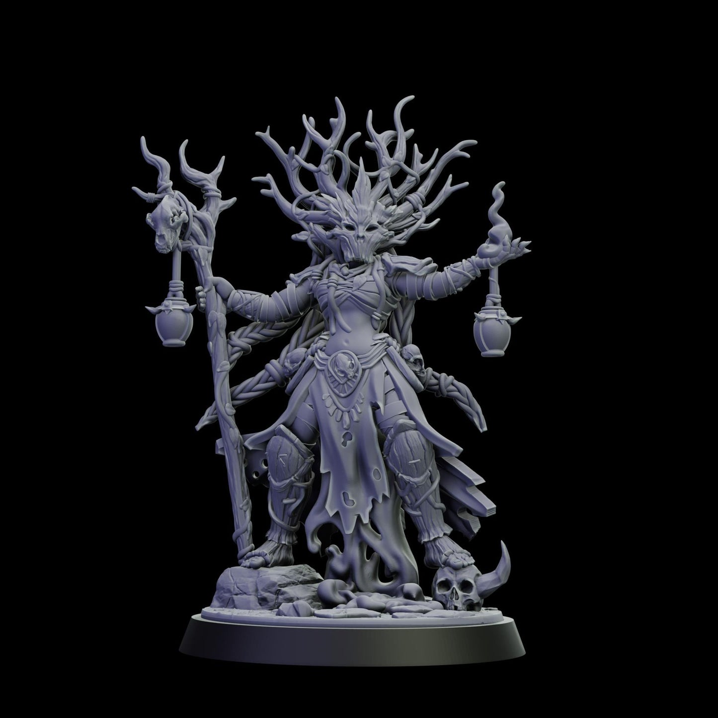 DOR Heroes Miniature (5 Variations) - 28mm / 32mm / 36mm - Cosmondo - Unpainted Resin Printed Figure for TTRPGs and Wargaming