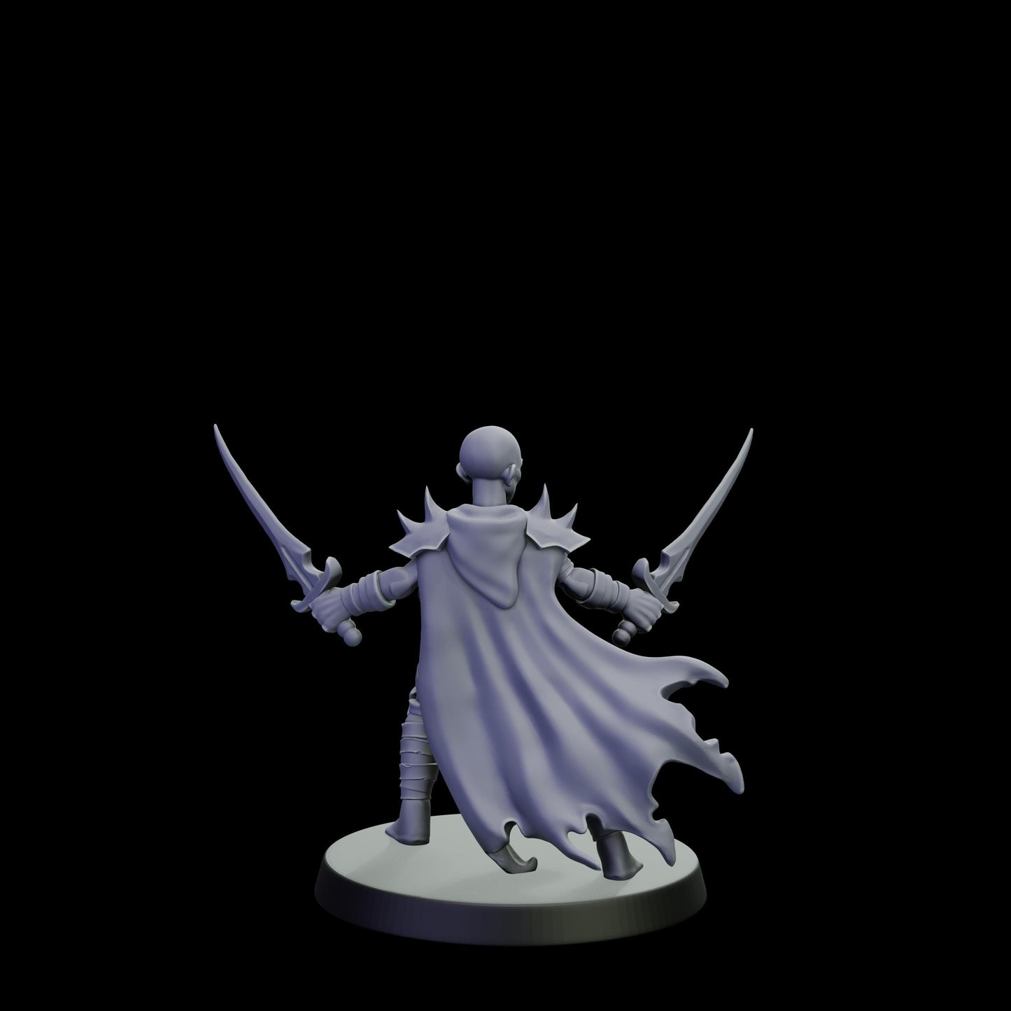 DOR Shadowblood Miniature (6 Variations) - 28mm / 32mm / 36mm - Cosmondo - Unpainted Resin Printed Figure for TTRPGs and Wargaming