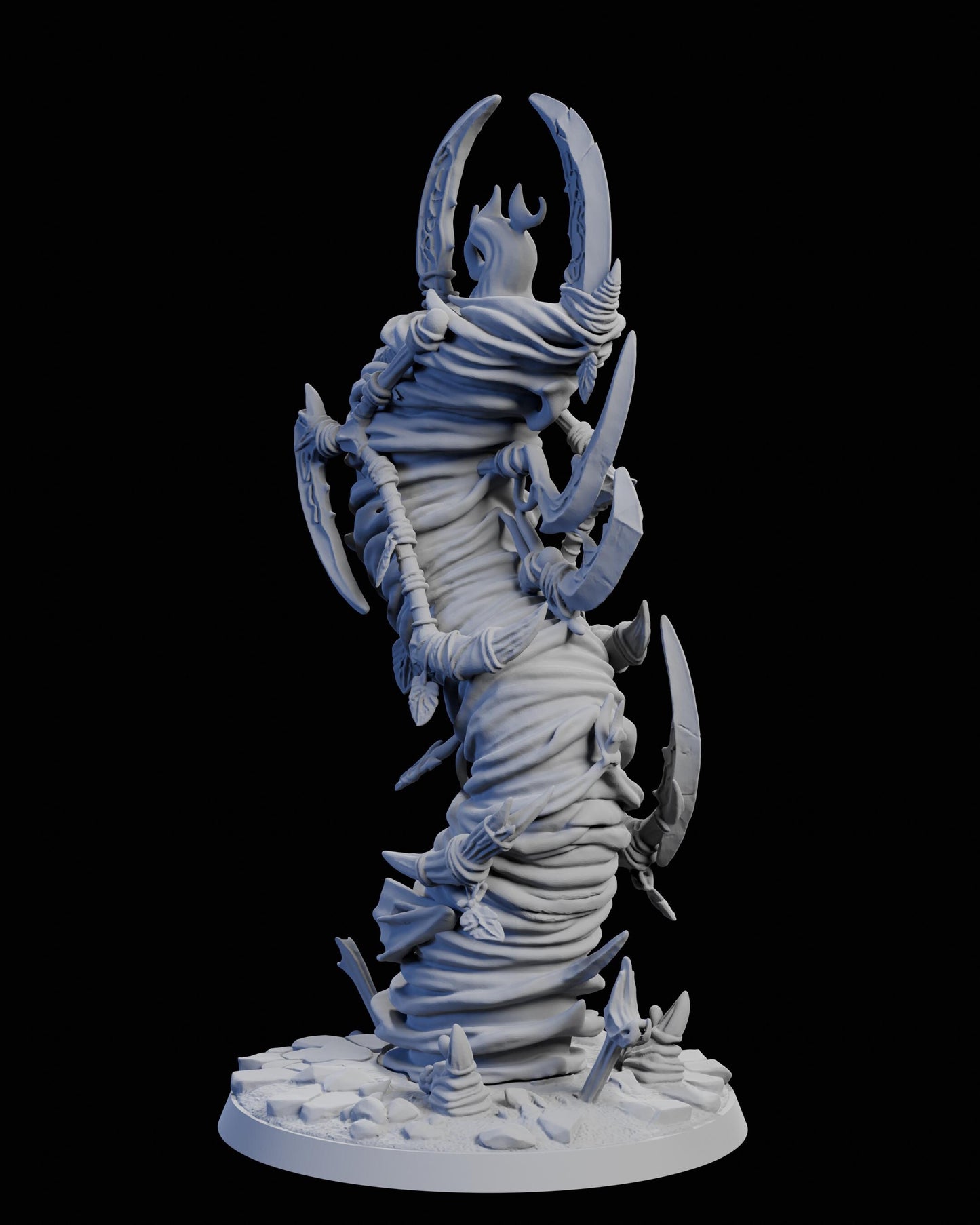 DOR Lunar Hurricane Miniature (6 Variations) - 28mm / 32mm / 36mm - Cosmondo - Unpainted Resin Printed Figure for TTRPGs and Wargaming