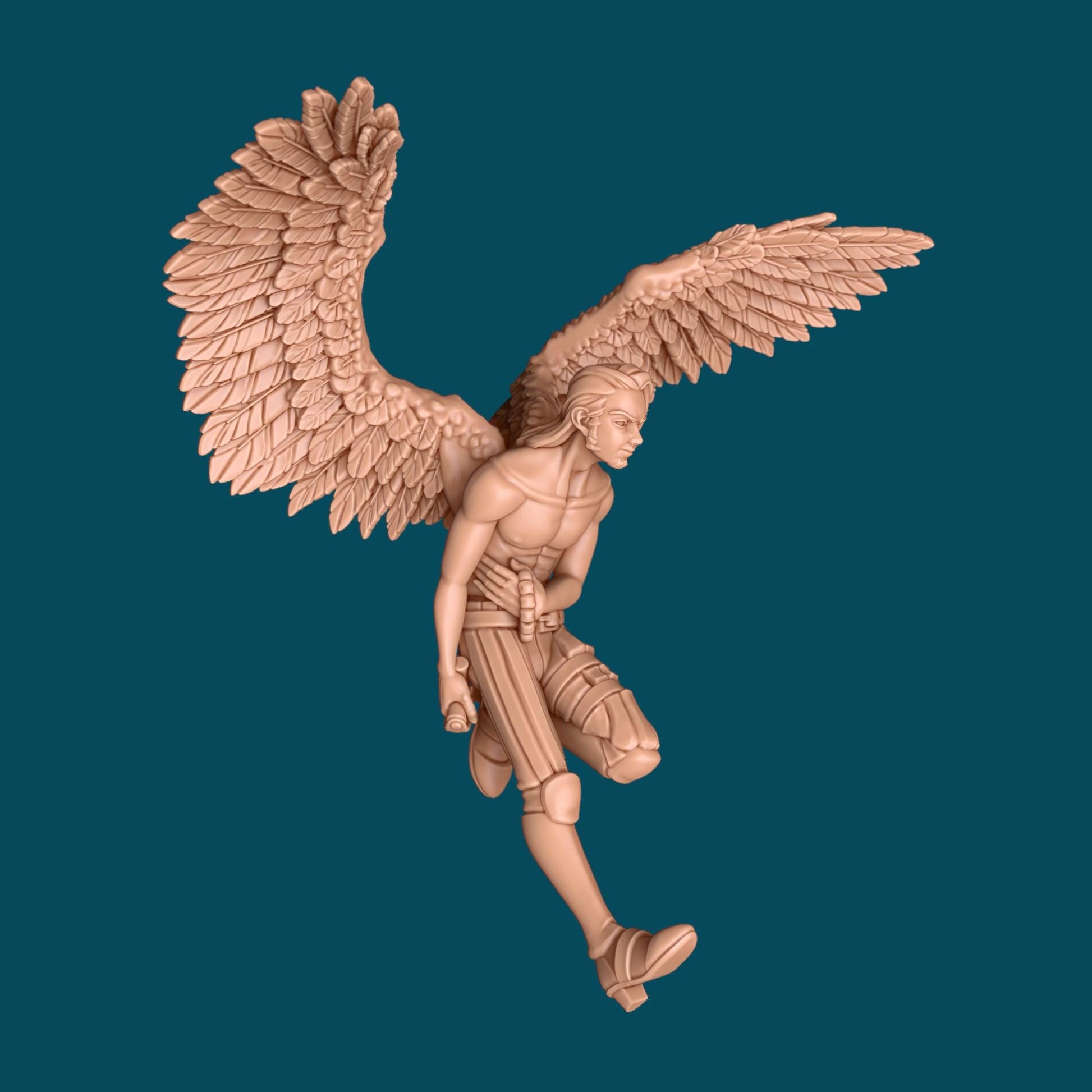 Nightshade, Non-Musical Bard Miniature - Awkward Penguin’s Minis - 28mm / 32mm / 36mm - Resin Printed Figure for TTRPGs and Painting