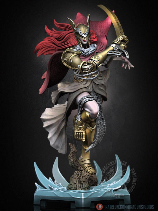 Demigod Blade Miniature - 77mm / 105mm - DraGun Studios - Resin Printed Figurine for D&D, TTRPGs, and Board Games
