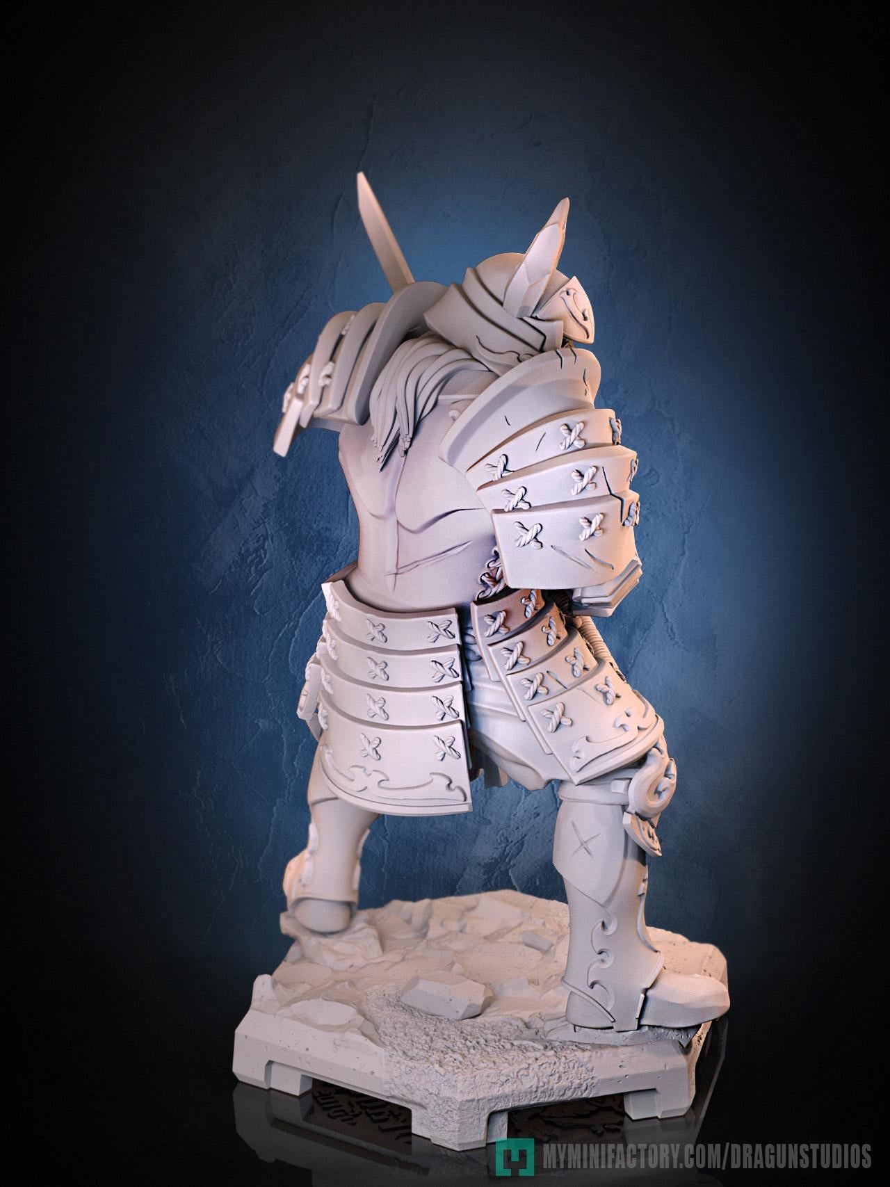 Muramasa Miniature - 50mm / 75mm - DraGun Studios - Resin Printed Figurine for D&D, TTRPGs, and Board Games