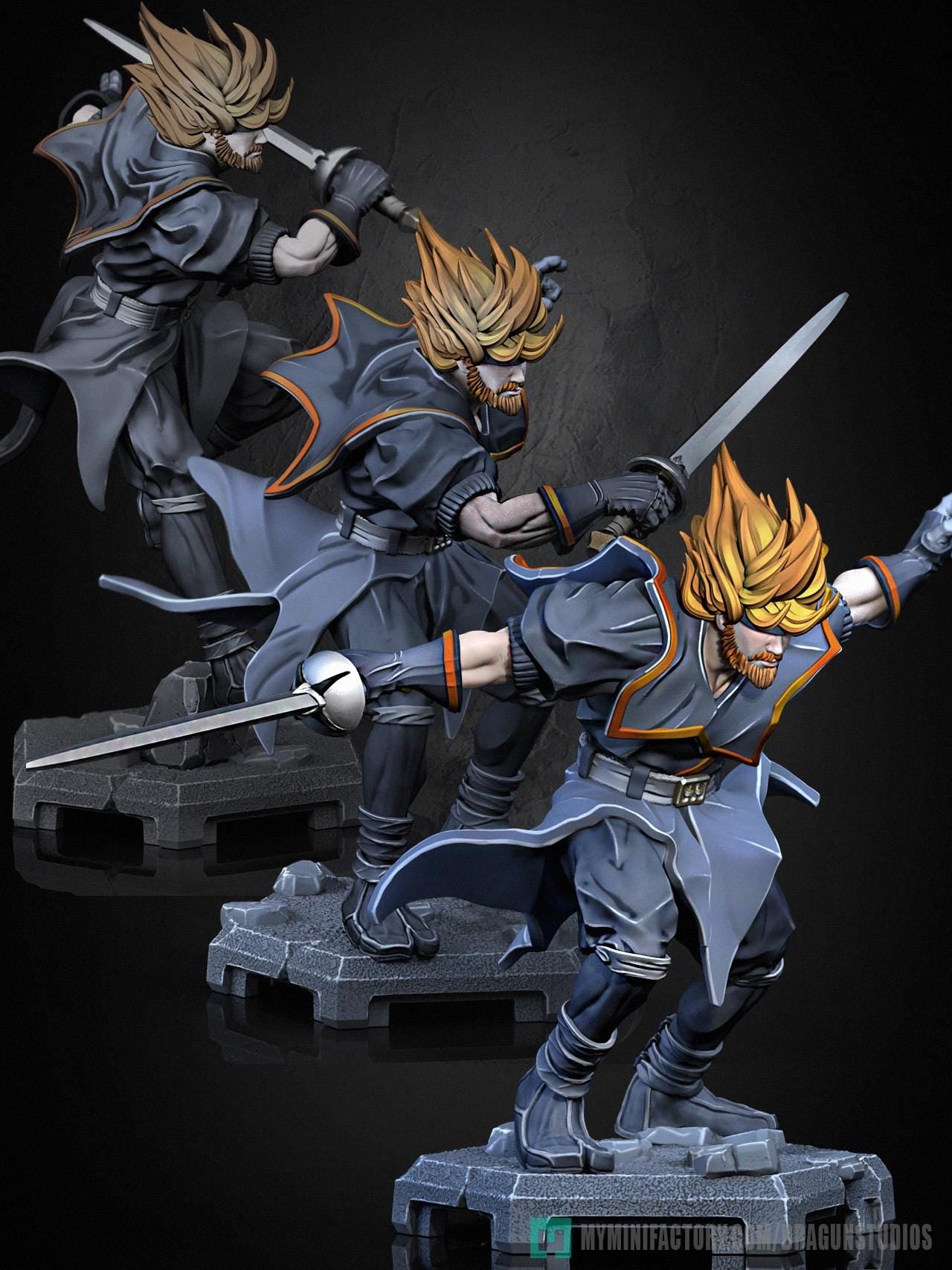 Nightshade Miniature (3 Variations) - 28mm / 32mm / 36mm - DraGun Studios - Resin Printed Figurine for D&D, TTRPGs, and Board Games