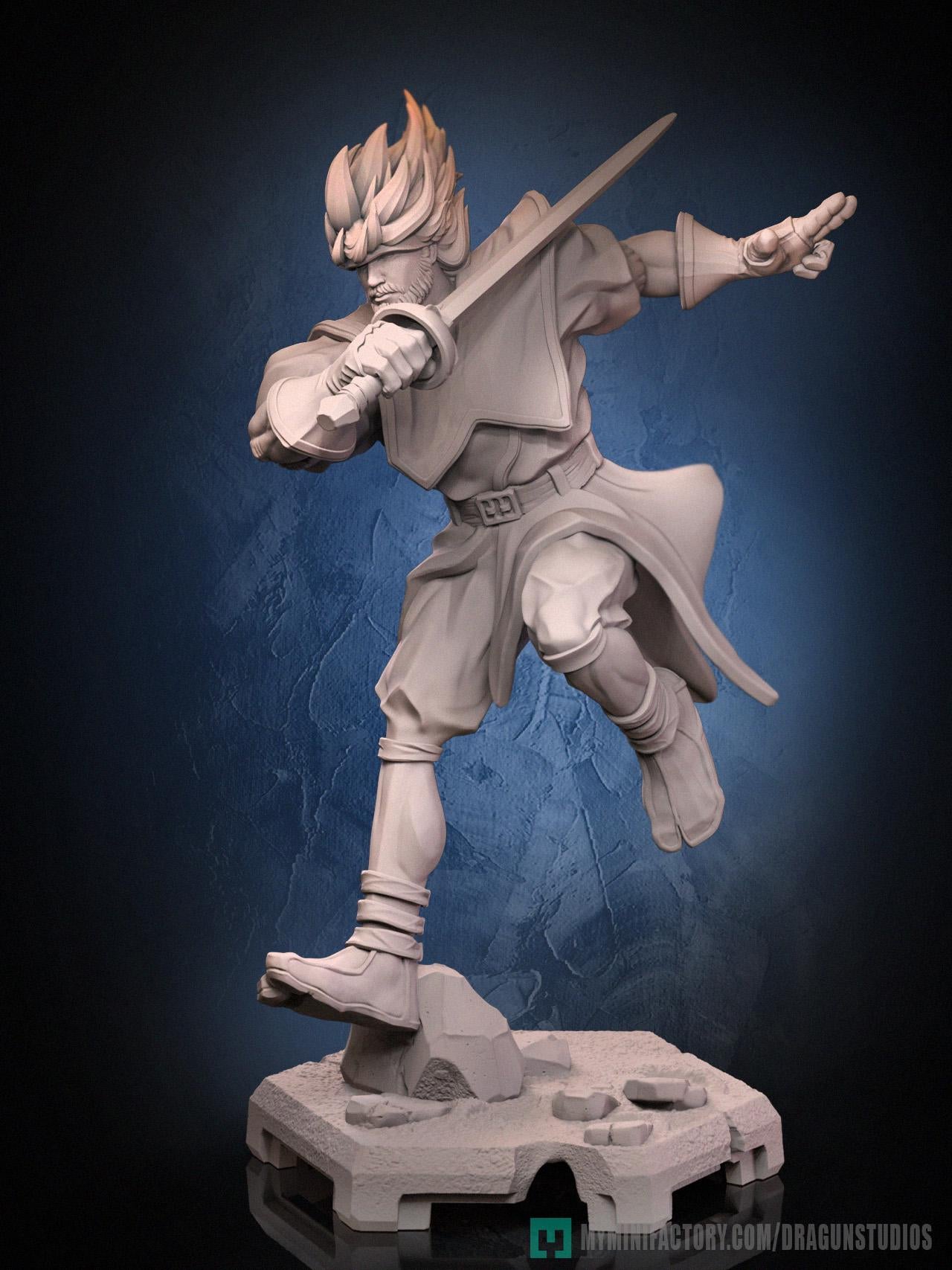 Nightshade Miniature (3 Variations) - 28mm / 32mm / 36mm - DraGun Studios - Resin Printed Figurine for D&D, TTRPGs, and Board Games