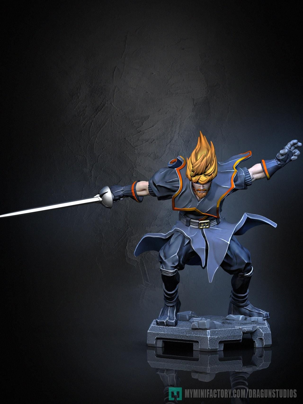 Nightshade Miniature (3 Variations) - 28mm / 32mm / 36mm - DraGun Studios - Resin Printed Figurine for D&D, TTRPGs, and Board Games