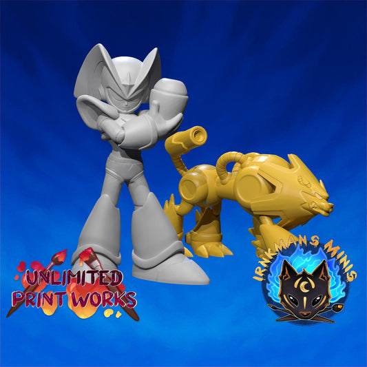 Forte and Treble Miniature - 28mm / 32mm / 36mm - Irnkman's Minis - Resin Printed Figure for D&D, TTRPGs, and Board Games