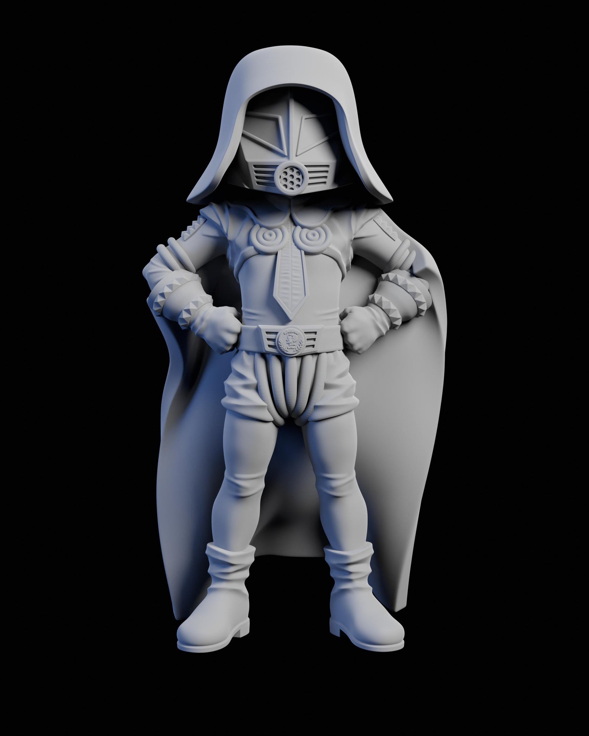 Lord Schwartz Miniature - 28mm/32mm/36mm/75mm/100mm - Ethan Savage Studios - Unpainted Resin Printed Figure for TTRPGs and Board Games