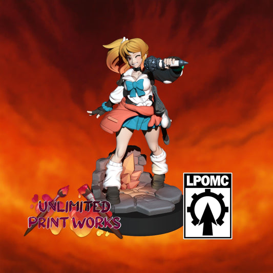 ASD Rion Miniature - 28mm / 32mm / 36mm - LPOMC - Unpainted Resin Printed Figure for D&D, TTRPGs, and Board Games