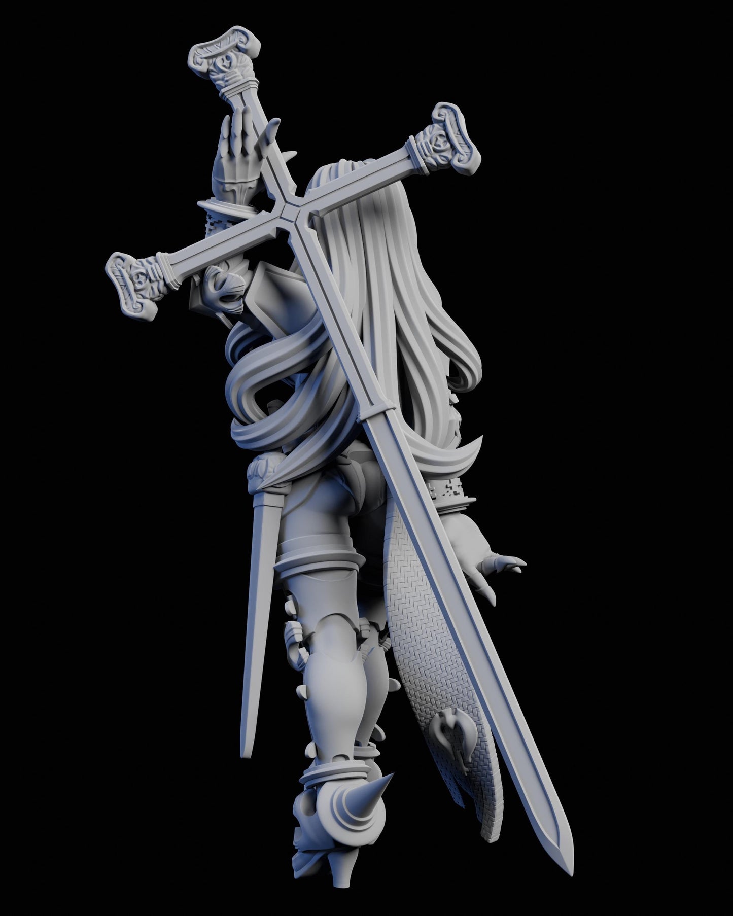 Ruler V Miniature - 28mm / 32mm / 36mm / 75mm - Ethan Savage Studios - Unpainted Resin Printed Figure for D&D, TTRPGs, and Board Games