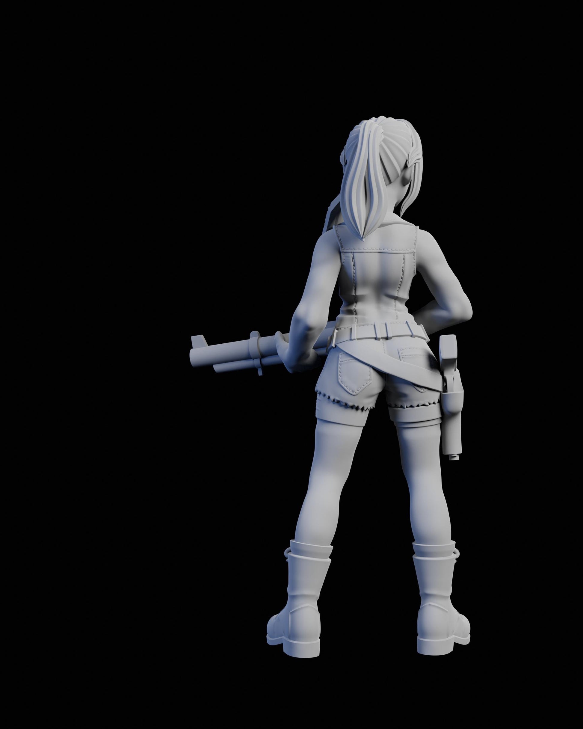 Survivor Alys Miniature - 28mm / 32mm / 36mm / 75mm - Ethan Savage Studios - Unpainted Resin Printed Figure for D&D, TTRPGs, and Board Games