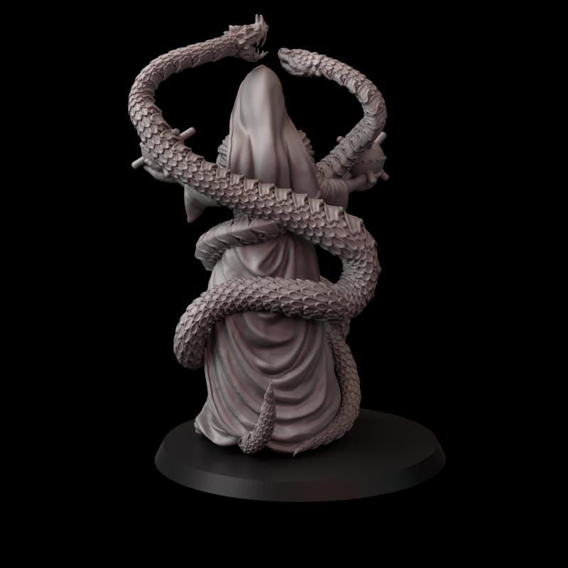 Fina's Saints Miniatures - 28mm / 32mm / 36mm / 75mm - Crosslances - Unpainted Resin Printed Figure for TTRPGs and Wargaming