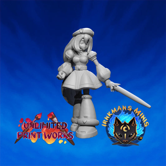 Navigator Miniature - 28mm / 32mm / 36mm / 75mm - Irnkman's Minis - Unpainted Resin Printed Figure for D&D, TTRPGs, and Board Games