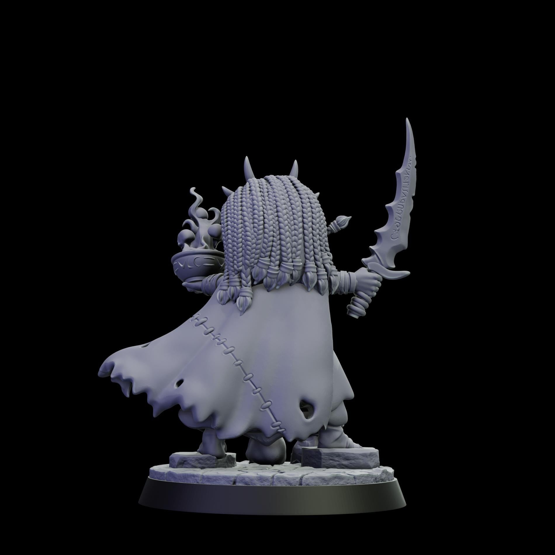 DOR Heroes Miniature (5 Variations) - 28mm / 32mm / 36mm - Cosmondo - Unpainted Resin Printed Figure for TTRPGs and Wargaming