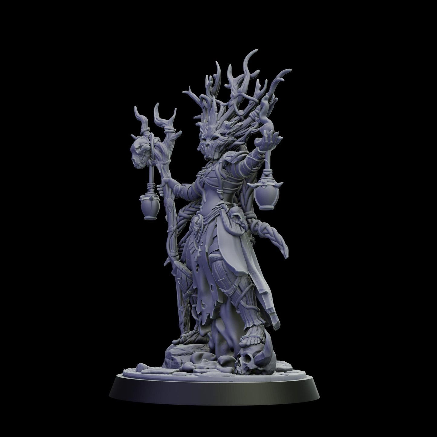 DOR Heroes Miniature (5 Variations) - 28mm / 32mm / 36mm - Cosmondo - Unpainted Resin Printed Figure for TTRPGs and Wargaming