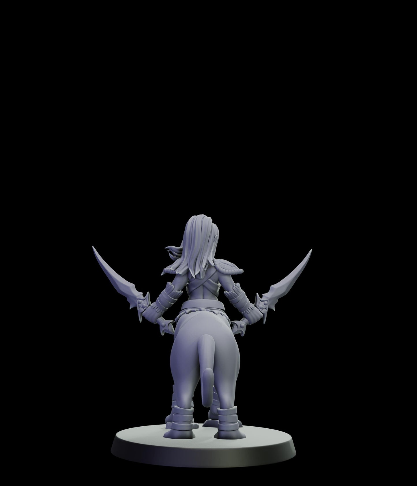 DOR Lamiah Warlock Miniature (6 Variations) - 28mm / 32mm / 36mm - Cosmondo - Unpainted Resin Printed Figure for TTRPGs and Wargaming