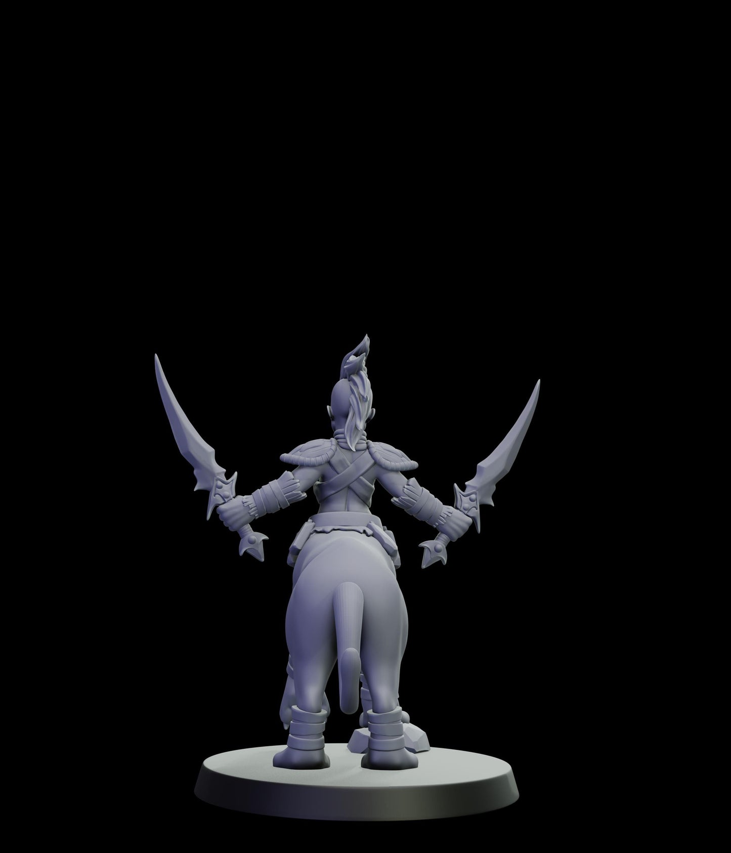 DOR Lamiah Warlock Miniature (6 Variations) - 28mm / 32mm / 36mm - Cosmondo - Unpainted Resin Printed Figure for TTRPGs and Wargaming