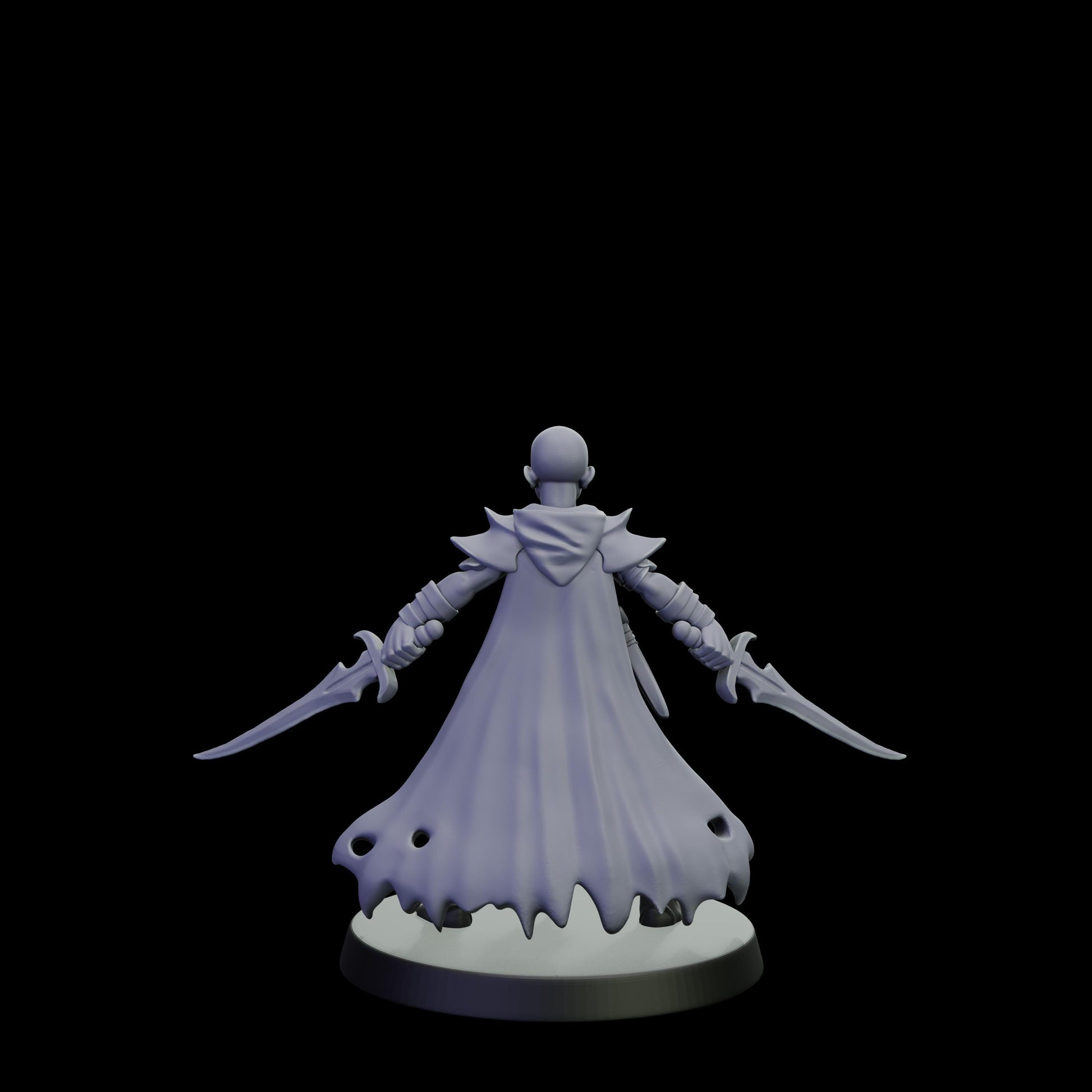 DOR Shadowblood Miniature (6 Variations) - 28mm / 32mm / 36mm - Cosmondo - Unpainted Resin Printed Figure for TTRPGs and Wargaming