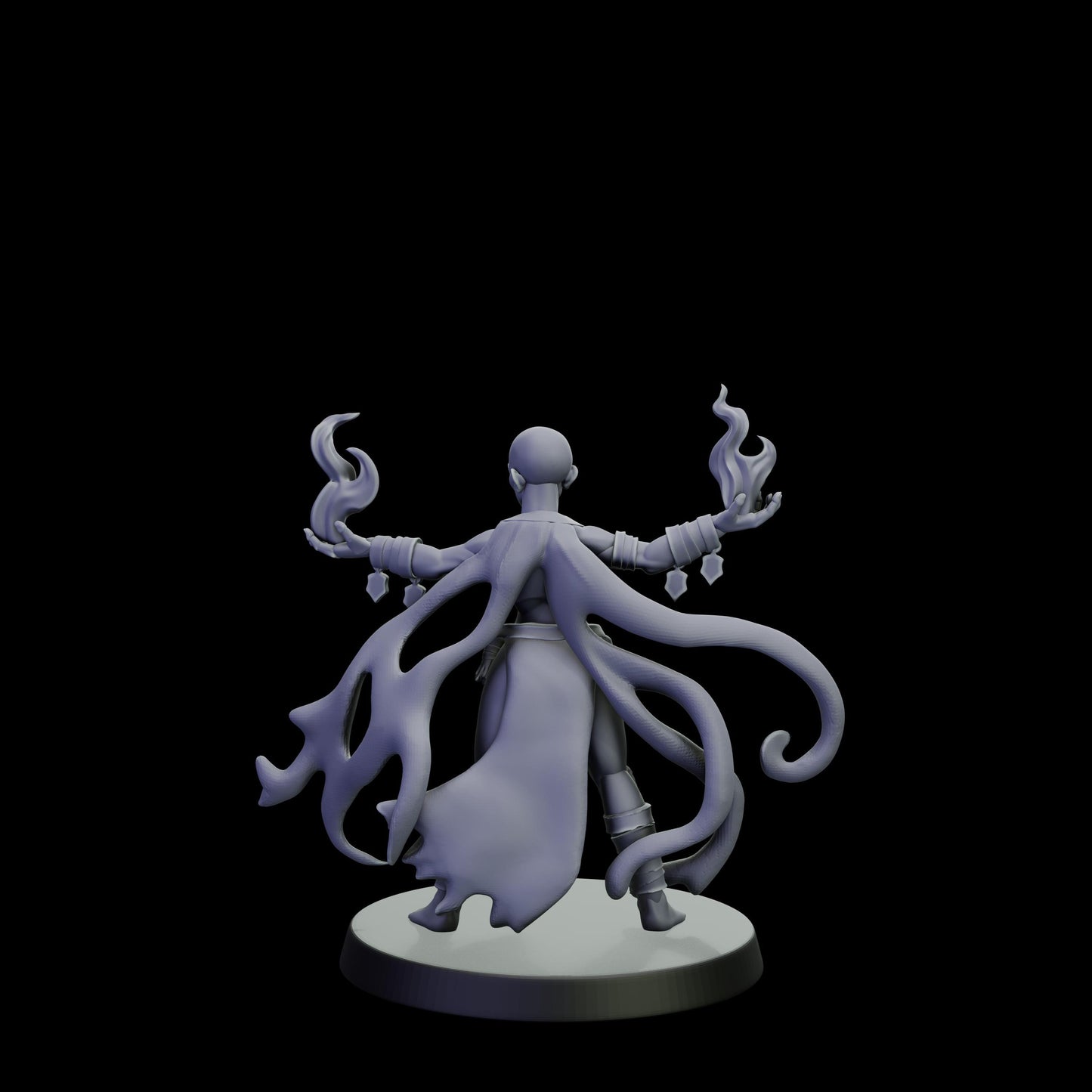 DOR Shadowblood Miniature (6 Variations) - 28mm / 32mm / 36mm - Cosmondo - Unpainted Resin Printed Figure for TTRPGs and Wargaming