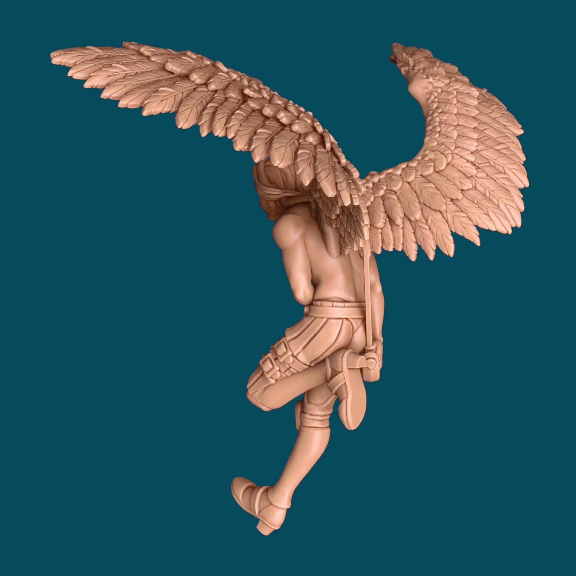 Nightshade, Non-Musical Bard Miniature - Awkward Penguin’s Minis - 28mm / 32mm / 36mm - Resin Printed Figure for TTRPGs and Painting