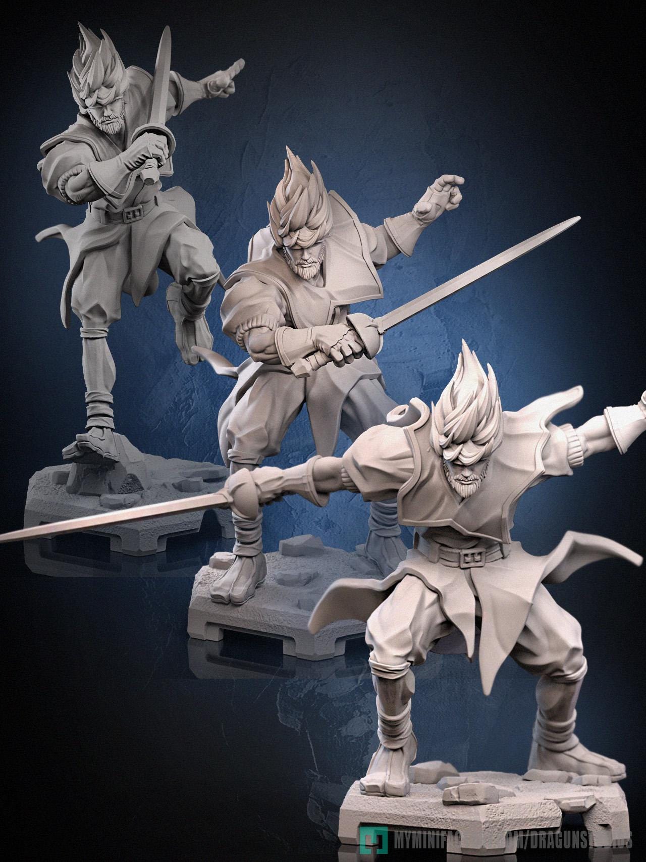 Nightshade Miniature (3 Variations) - 28mm / 32mm / 36mm - DraGun Studios - Resin Printed Figurine for D&D, TTRPGs, and Board Games