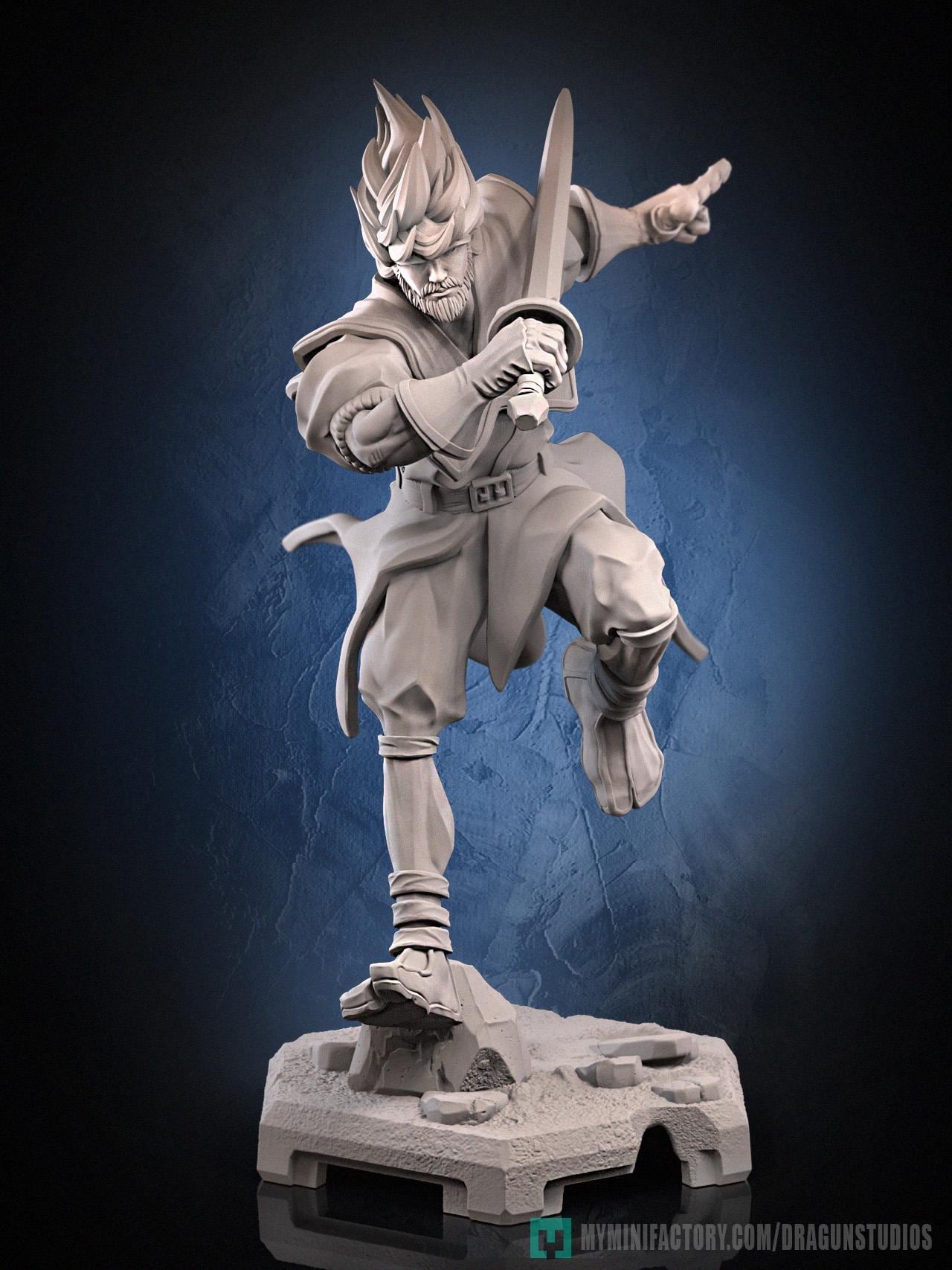 Nightshade Miniature (3 Variations) - 28mm / 32mm / 36mm - DraGun Studios - Resin Printed Figurine for D&D, TTRPGs, and Board Games