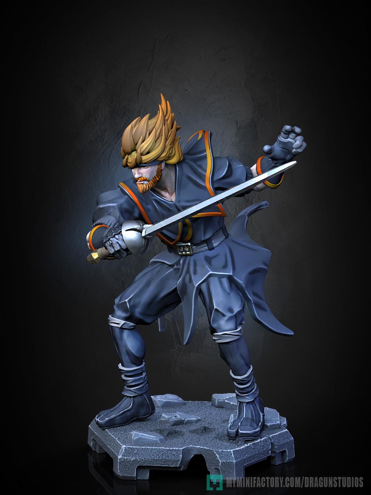 Nightshade Miniature (3 Variations) - 28mm / 32mm / 36mm - DraGun Studios - Resin Printed Figurine for D&D, TTRPGs, and Board Games