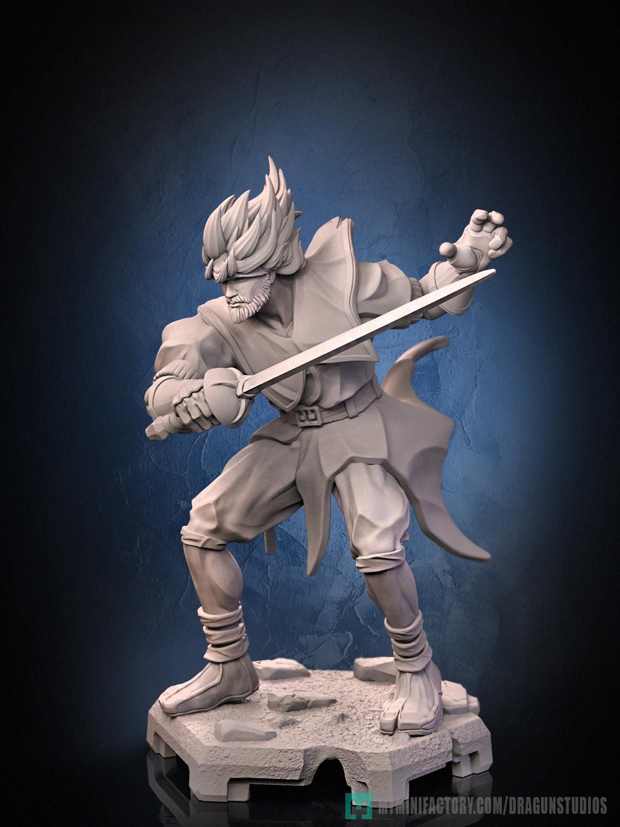 Nightshade Miniature (3 Variations) - 28mm / 32mm / 36mm - DraGun Studios - Resin Printed Figurine for D&D, TTRPGs, and Board Games