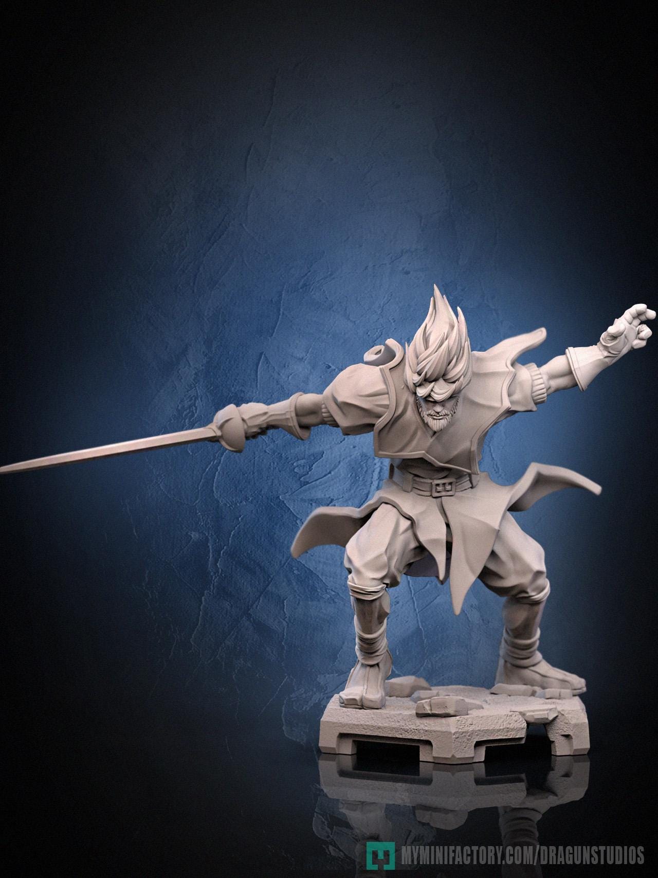 Nightshade Miniature (3 Variations) - 28mm / 32mm / 36mm - DraGun Studios - Resin Printed Figurine for D&D, TTRPGs, and Board Games