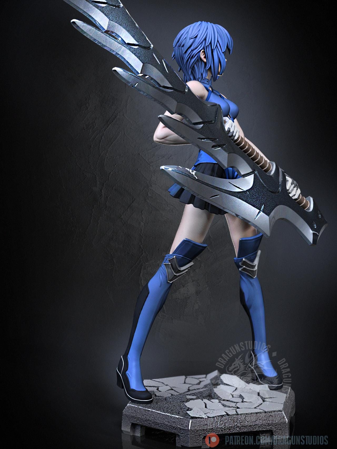 Executor Senpai - 28mm / 32mm / 36mm / 75mm - DraGun Studios - Resin Printed Figurine for D&D, TTRPGs, and Board Games