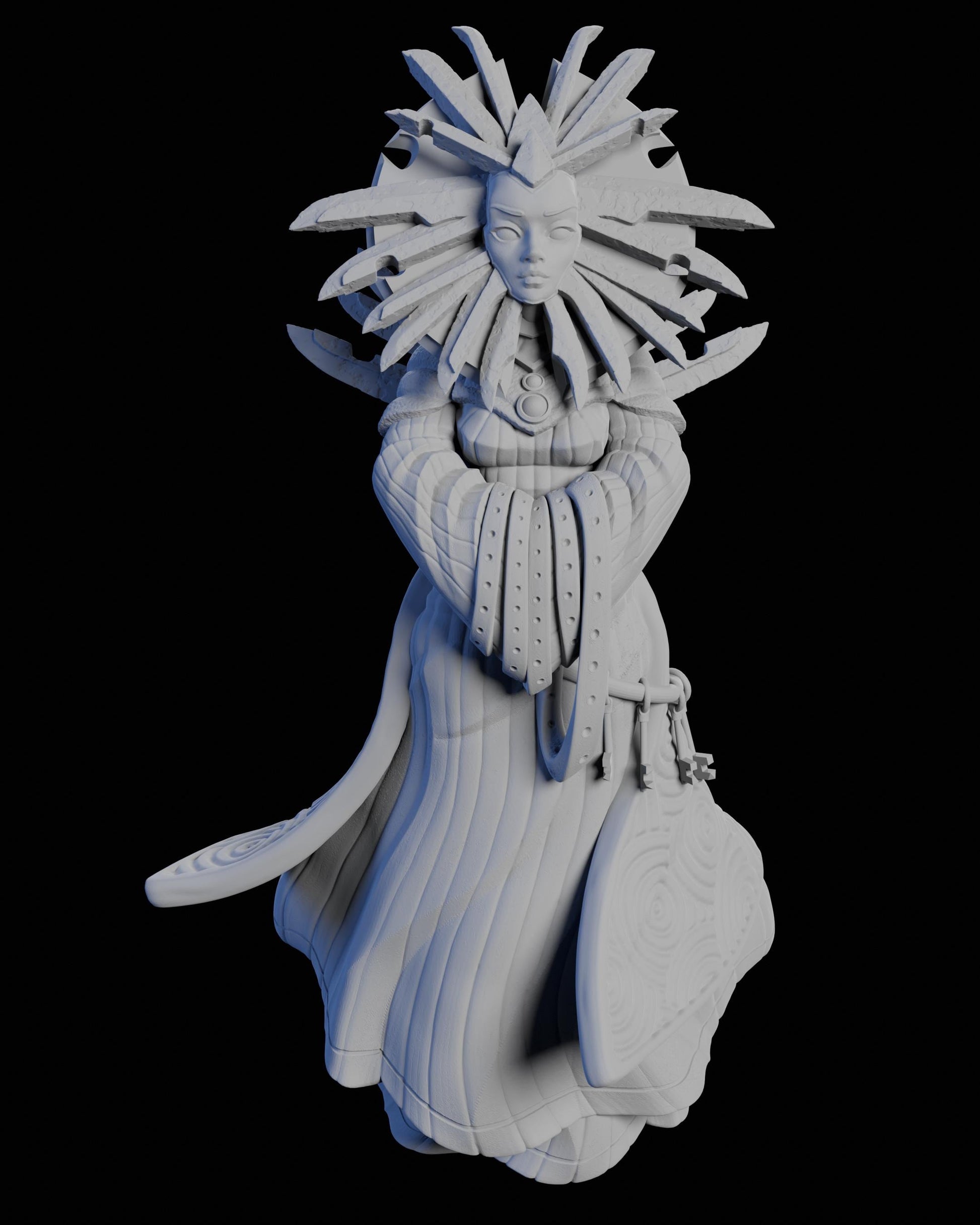 Lady of Pain Miniature - Ethan Savage Studios