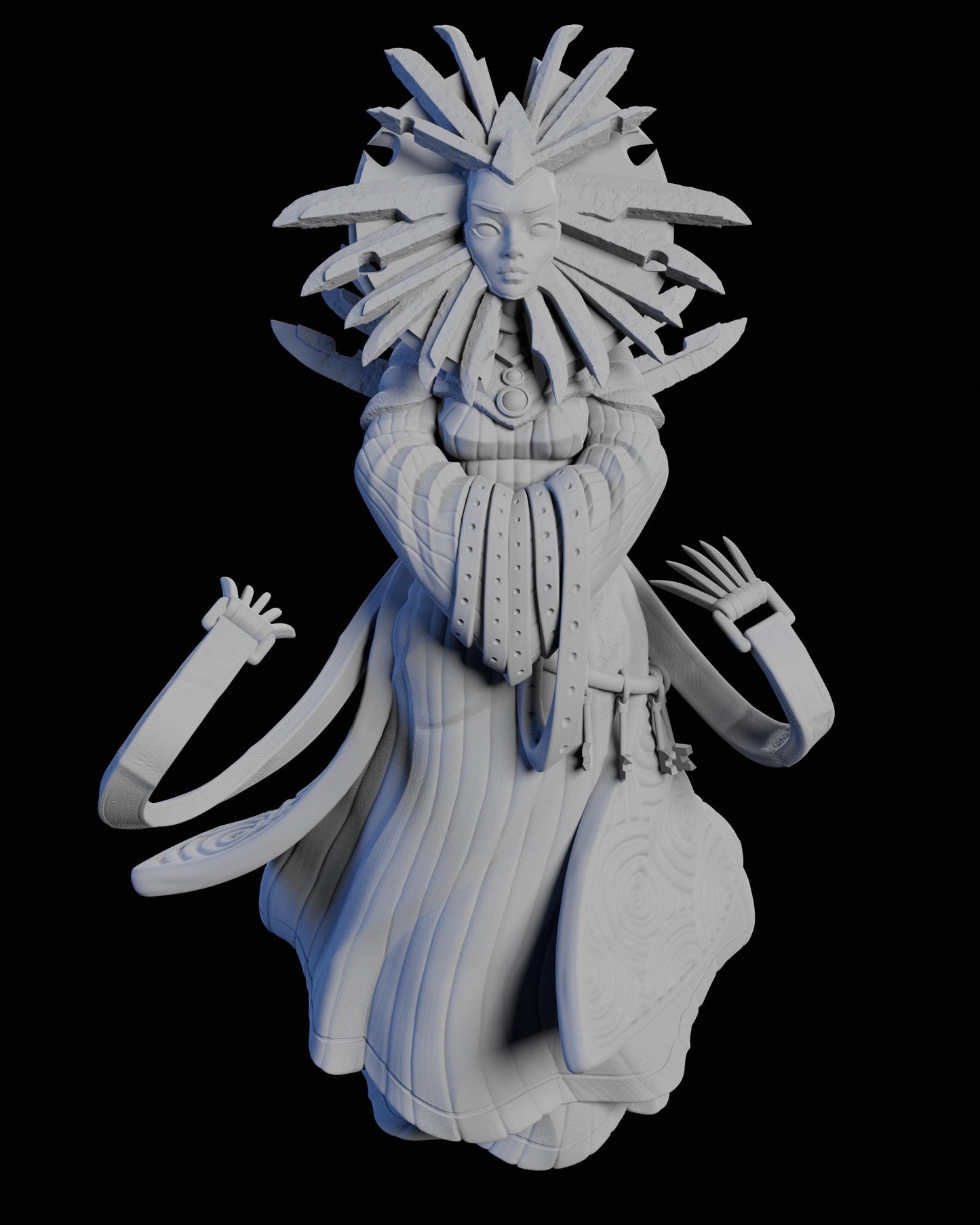 Lady of Pain Miniature - Ethan Savage Studios