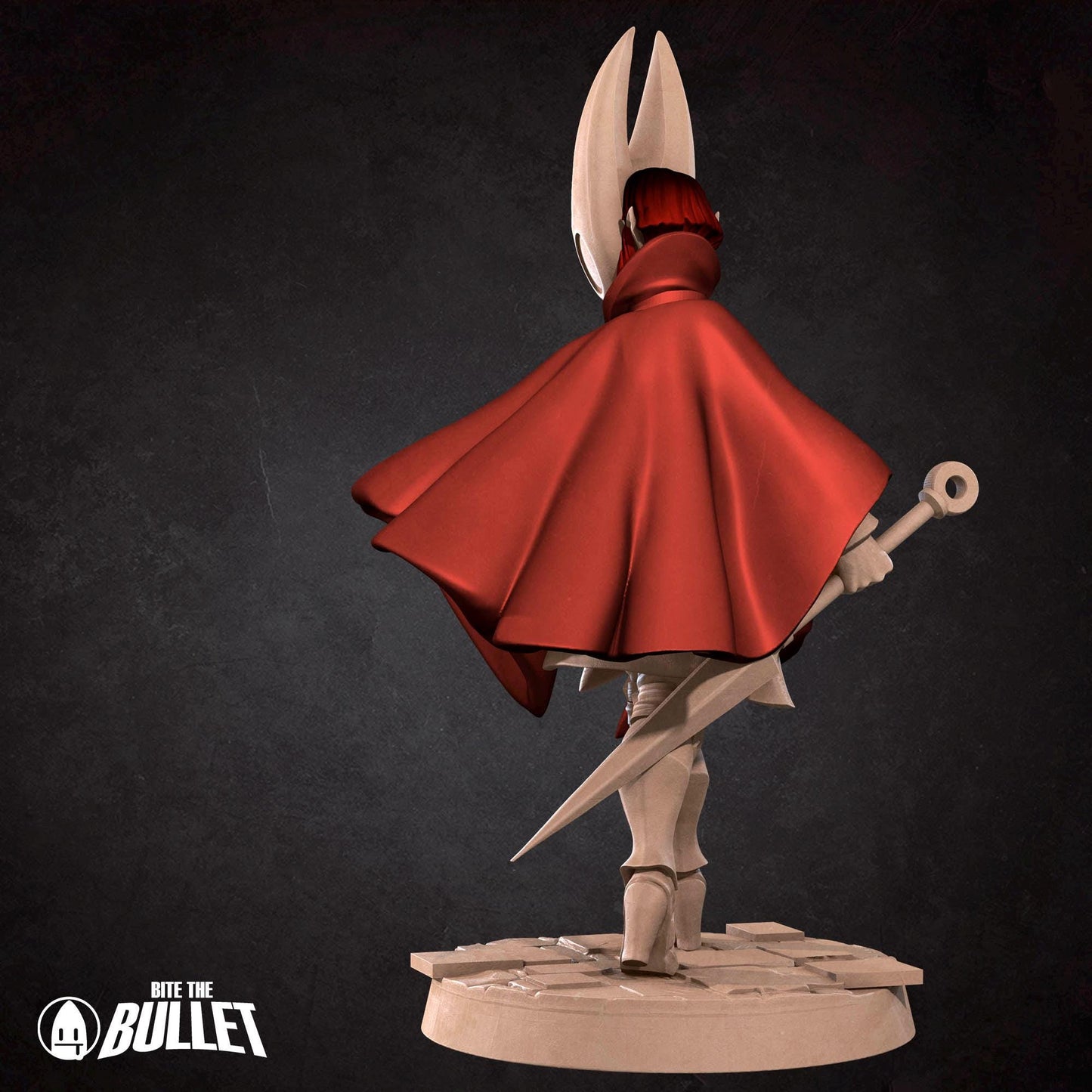Scarlet Needle Miniature (2 Variations) - 28mm / 32mm / 36mm - Bite the Bullet - Resin Printed Figure for D&D, TTRPGs, and Board Games