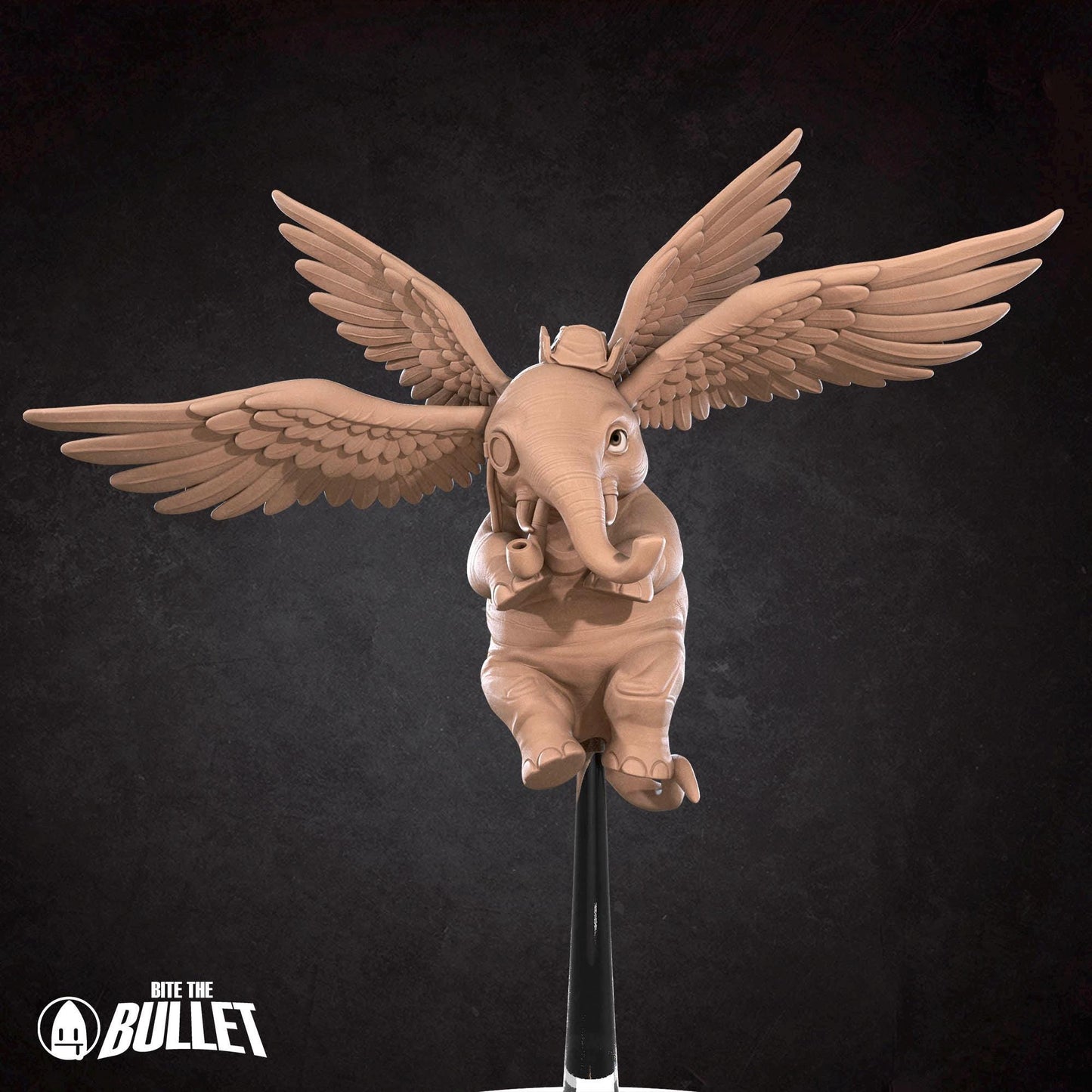 Hollyphant Miniature (2 Variations) - 28mm / 32mm / 36mm - Bite the Bullet - Resin Printed Figure for D&D, TTRPGs, and Board Games
