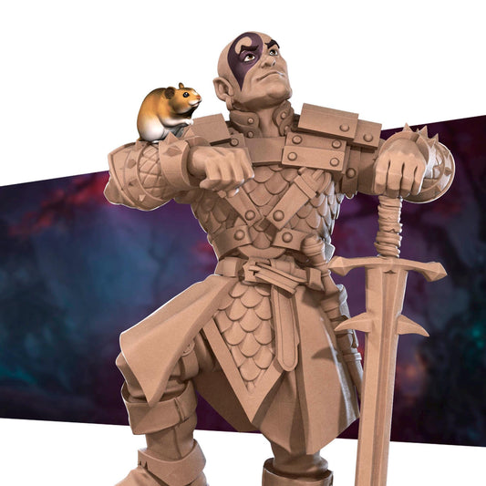 Human Ranger Miniature - 28mm / 32mm / 36mm - Bite the Bullet - Resin Printed Figure for D&D, TTRPGs, and Board Games