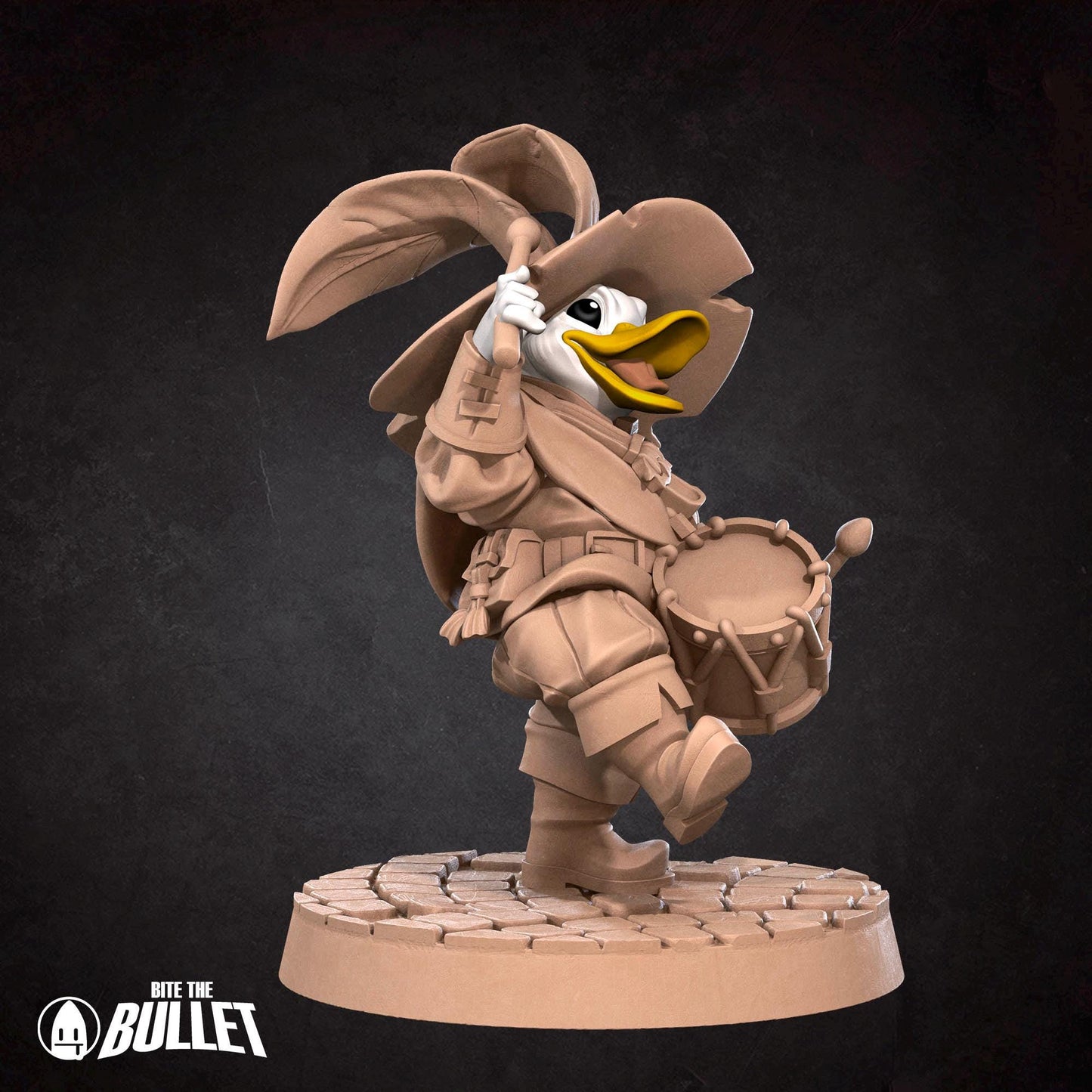 Duckfolk Bard Miniature - 28mm / 32mm / 36mm - Bite the Bullet - Resin Printed Figure for D&D, TTRPGs, and Board Games