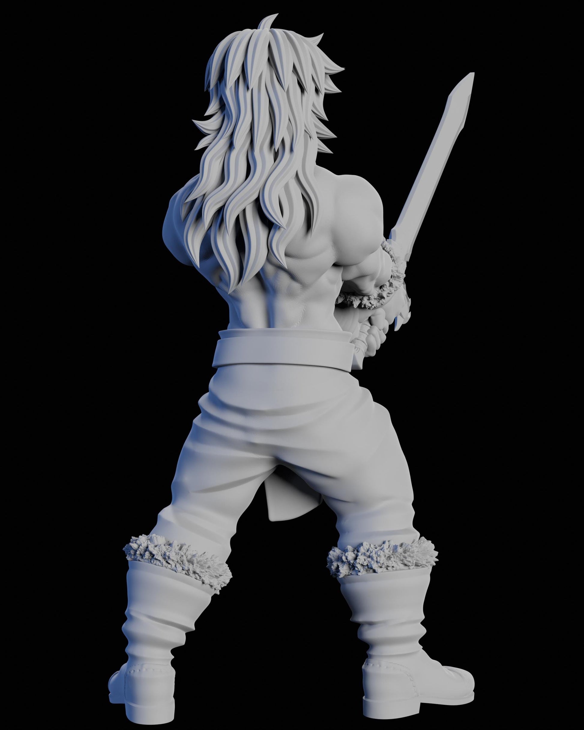 Marcus Miniature - 28mm / 32mm / 36mm / 75mm - Ethan Savage Studios - Unpainted Resin Printed Figure for D&D, TTRPGs, and Board Games