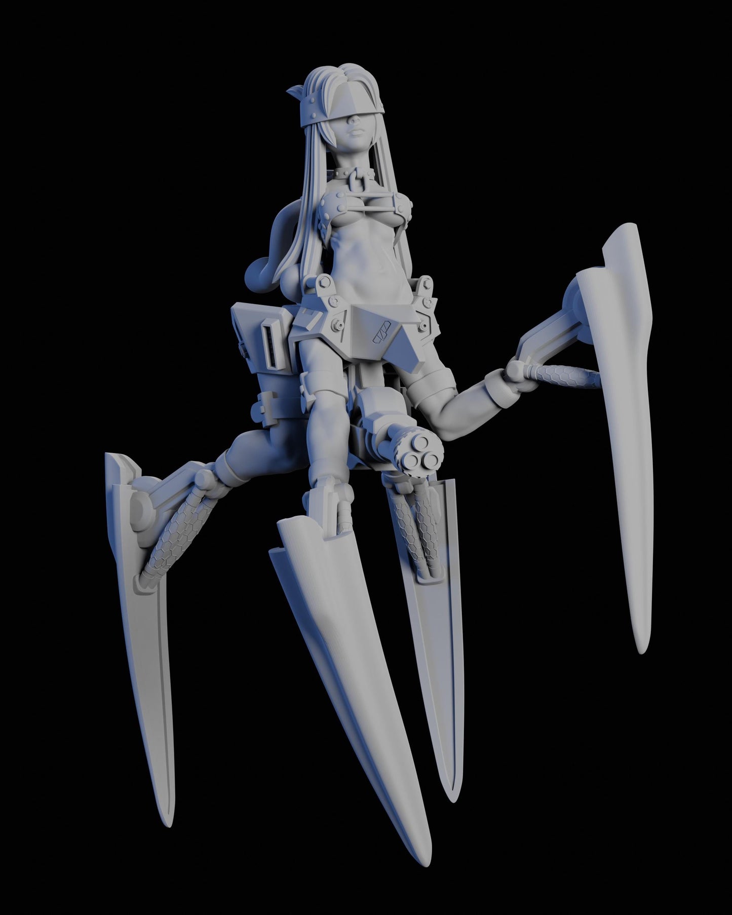 Husk Miniature - 28mm / 32mm / 36mm / 75mm - Ethan Savage Studios - Unpainted Resin Printed Figure for D&D, TTRPGs, and Board Games