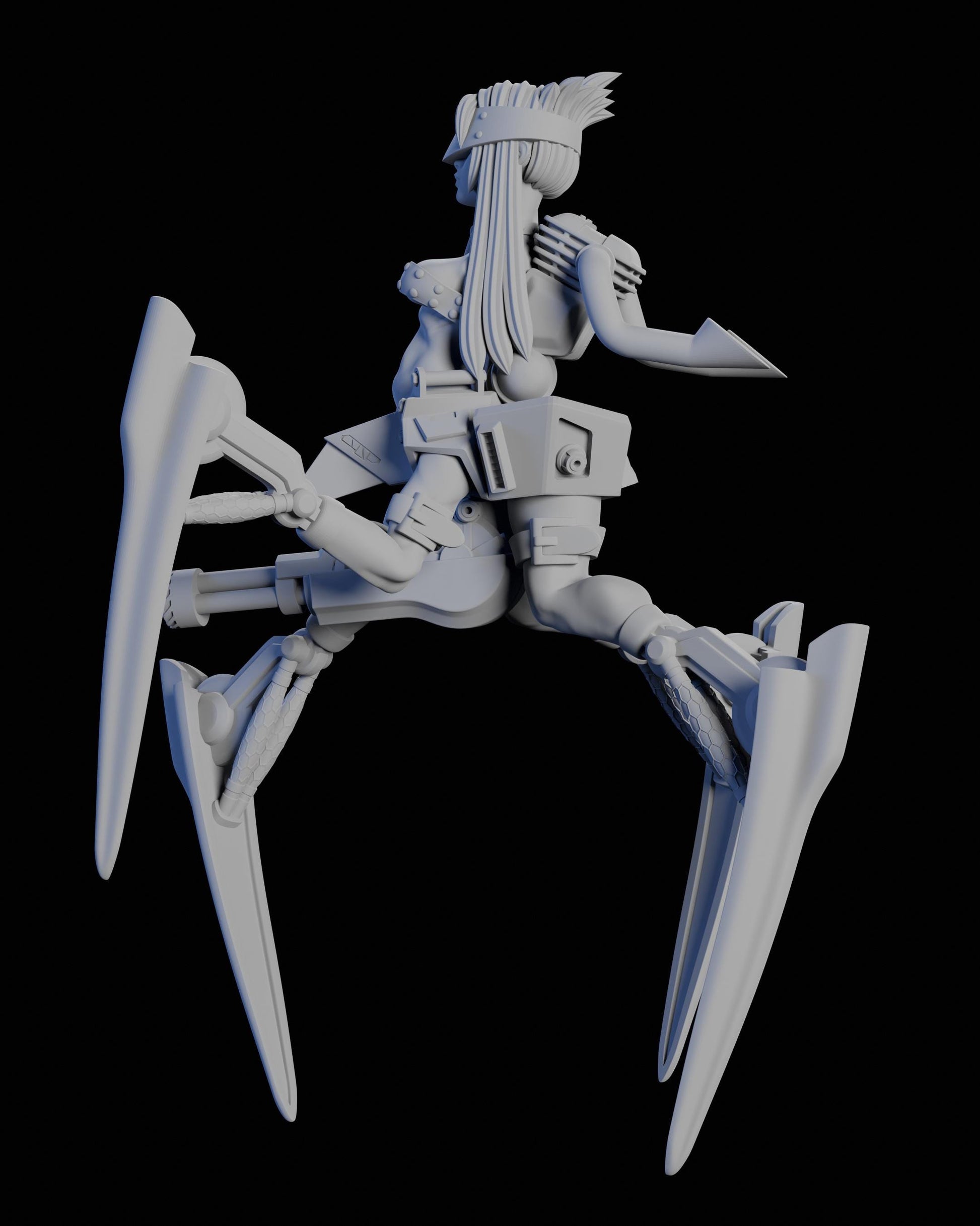 Husk Miniature - 28mm / 32mm / 36mm / 75mm - Ethan Savage Studios - Unpainted Resin Printed Figure for D&D, TTRPGs, and Board Games