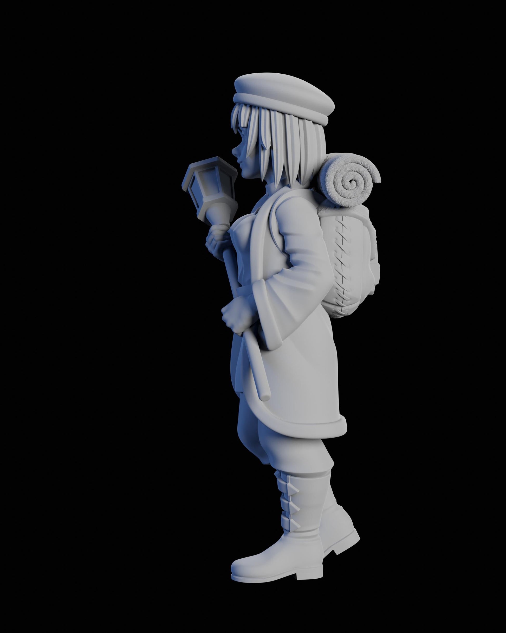Kindly Cleric Miniature - 28mm / 32mm / 36mm / 75mm - Ethan Savage Studios - Unpainted Resin Printed Figure for D&D, TTRPGs, and Board Games