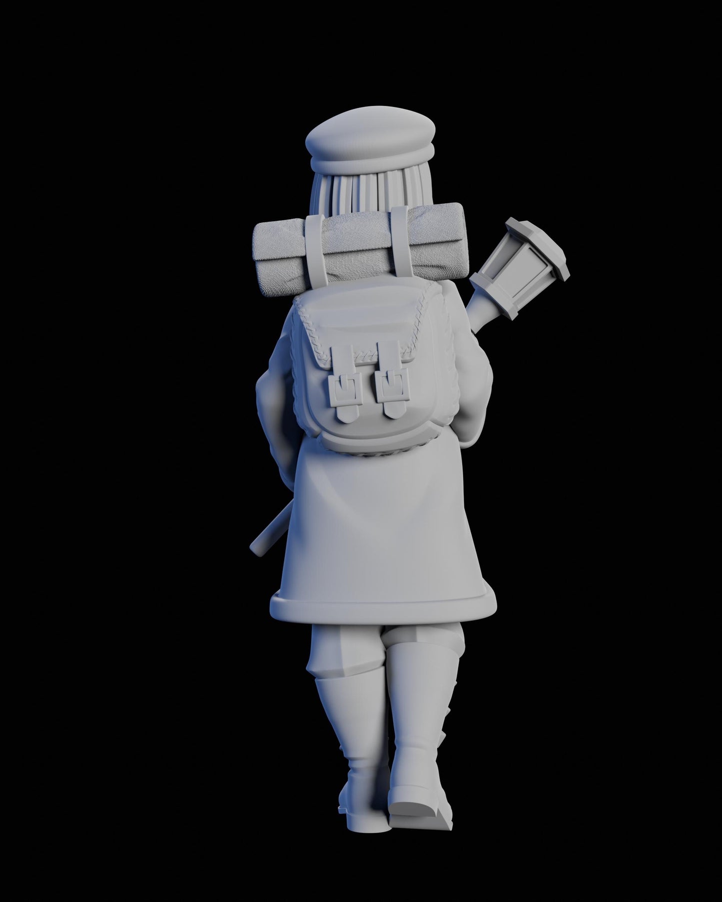 Kindly Cleric Miniature - 28mm / 32mm / 36mm / 75mm - Ethan Savage Studios - Unpainted Resin Printed Figure for D&D, TTRPGs, and Board Games