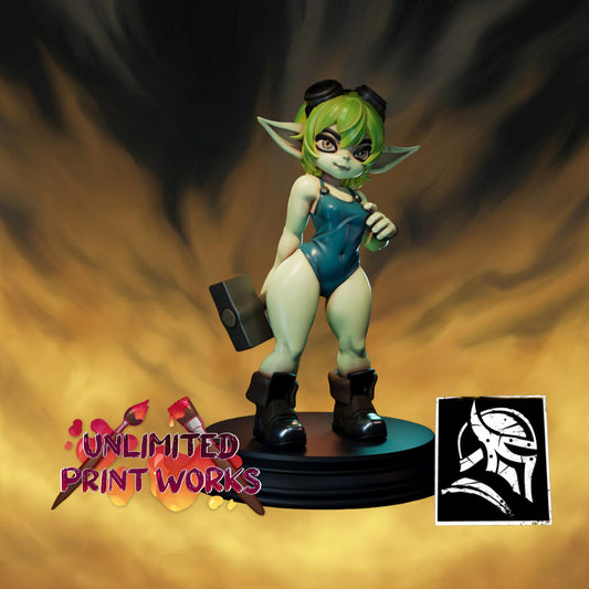 Ruddah Miniature - 28mm / 32mm / 36mm / 75mm - HardWitch Games - Resin Printed Figure for TTRPGs and Board Games