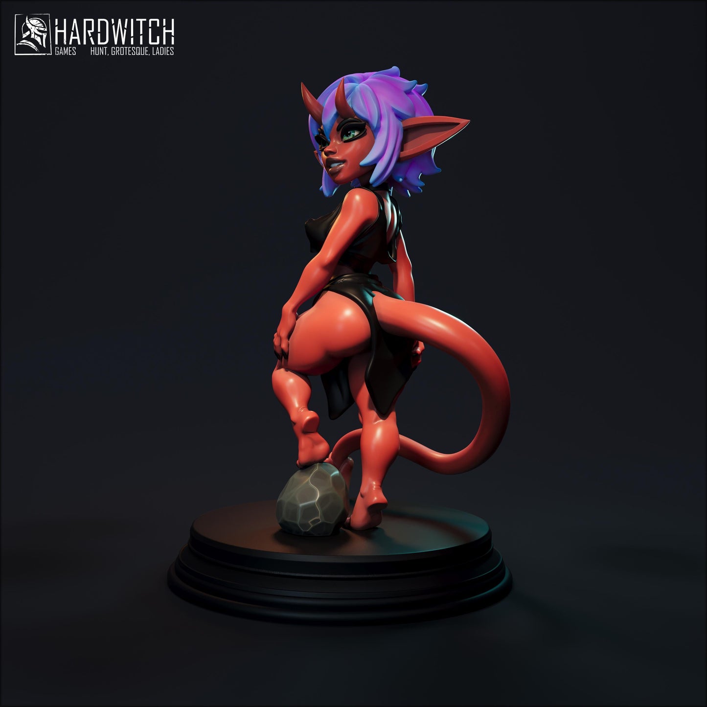 Sotra Miniature (Standard & NSFW) - 28mm / 32mm / 36mm / 75mm - HardWitch Games - Resin Printed Figure for TTRPGs and Board Games