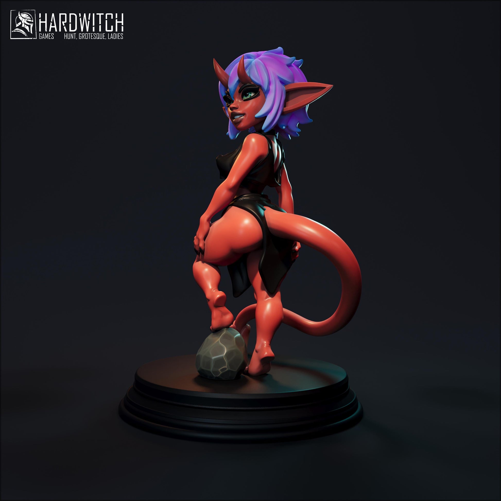 Sotra Miniature (Standard & NSFW) - 28mm / 32mm / 36mm / 75mm - HardWitch Games - Resin Printed Figure for TTRPGs and Board Games