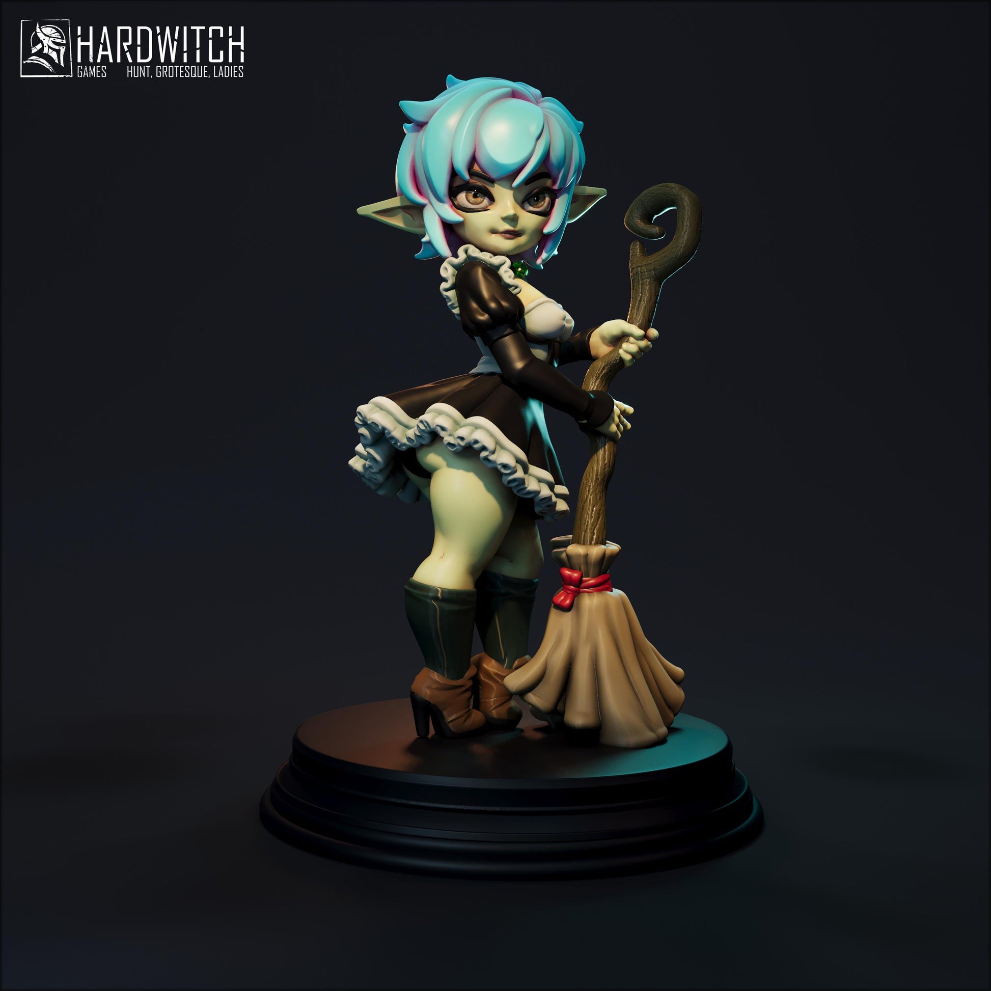 Limani Miniature - 28mm / 32mm / 36mm / 75mm - HardWitch Games - Resin Printed Figure for TTRPGs and Board Games