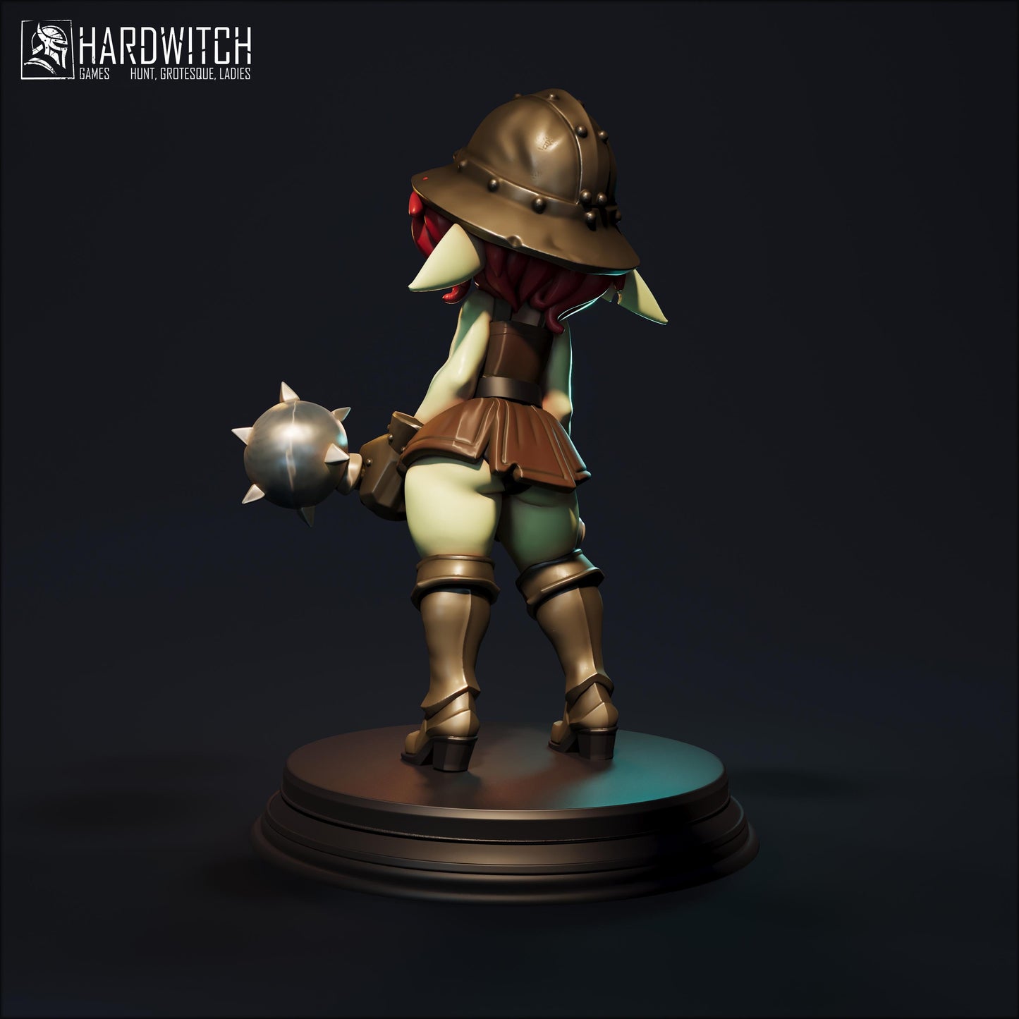 Felixia Miniature - 28mm / 32mm / 36mm / 75mm - HardWitch Games - Resin Printed Figure for TTRPGs and Board Games