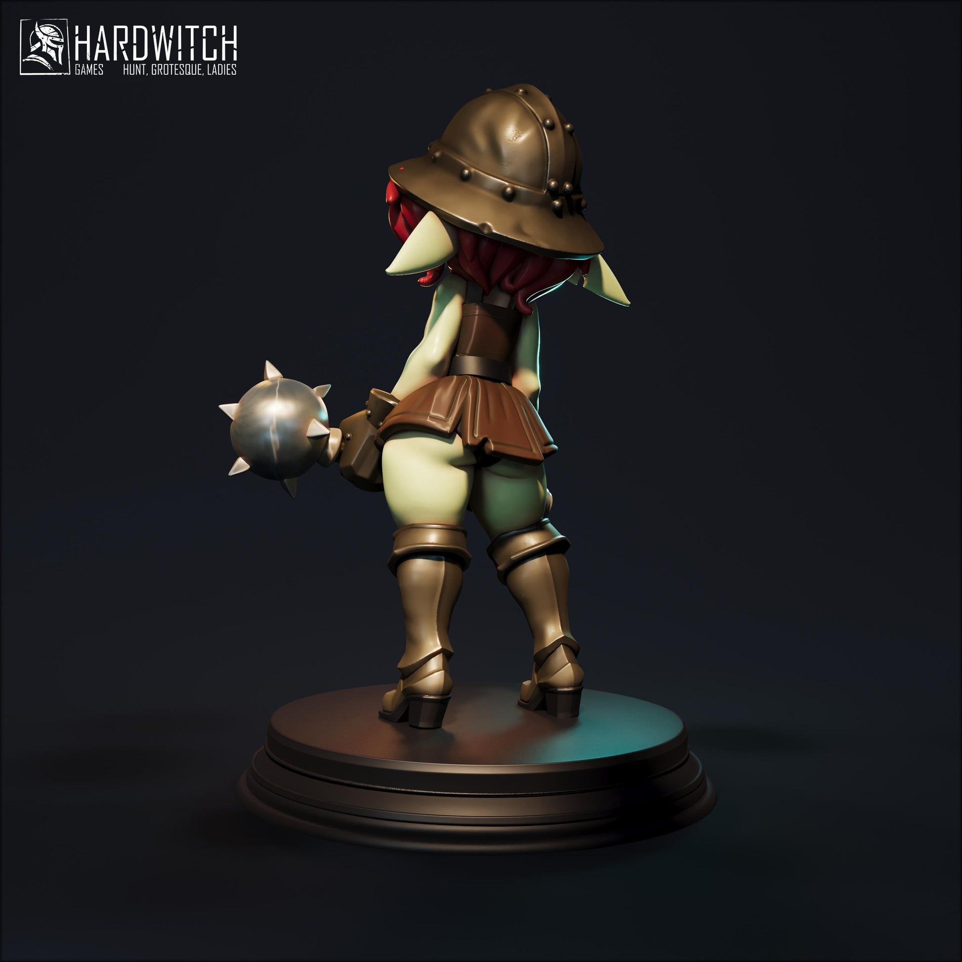 Felixia Miniature - 28mm / 32mm / 36mm / 75mm - HardWitch Games - Resin Printed Figure for TTRPGs and Board Games