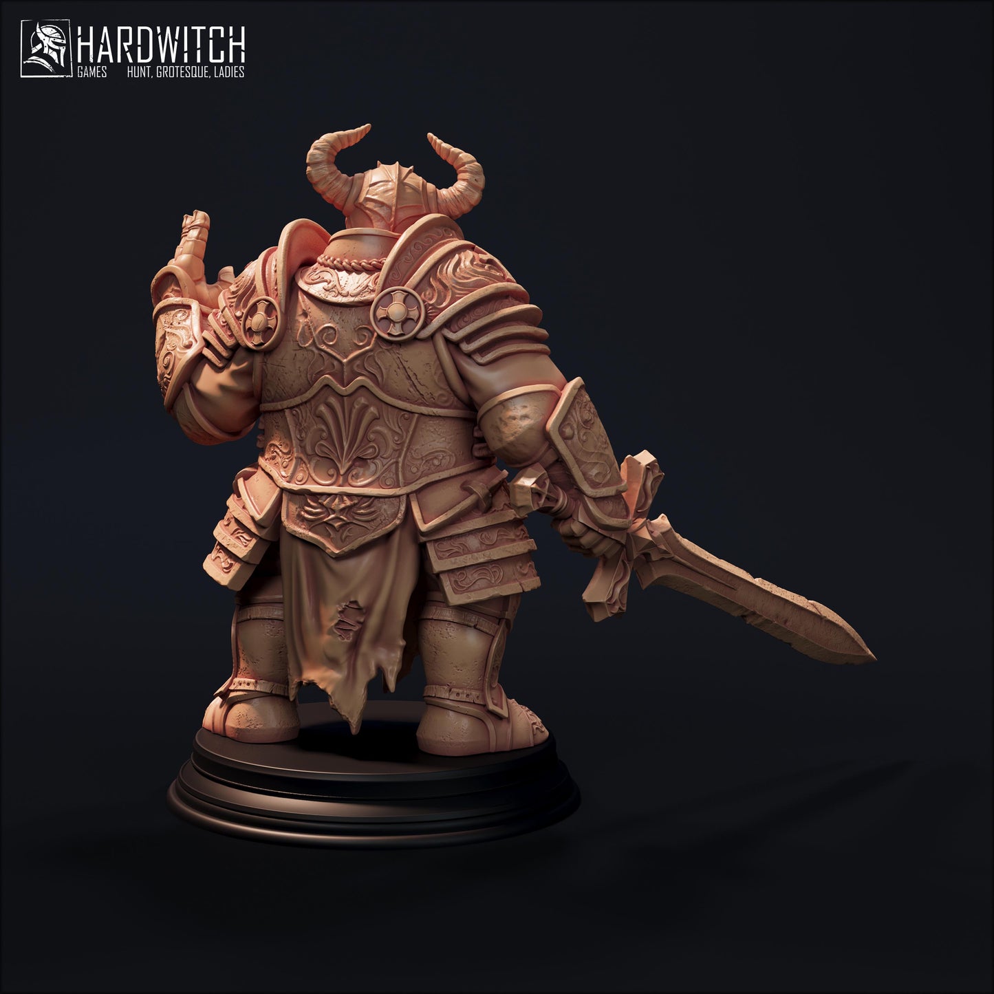 Gojir Quiet Miniature - 28mm / 32mm / 36mm / 75mm - HardWitch Games - Resin Printed Figure for TTRPGs and Board Games
